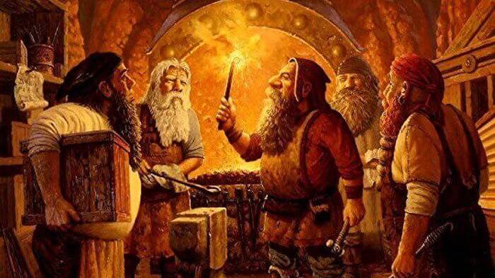 The making of Thor’s hammer, Mjölnir