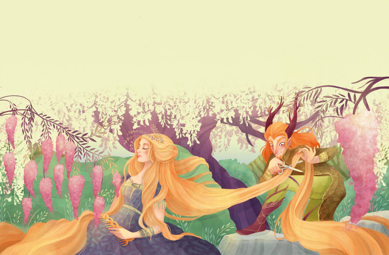The story of Sif and her golden hair