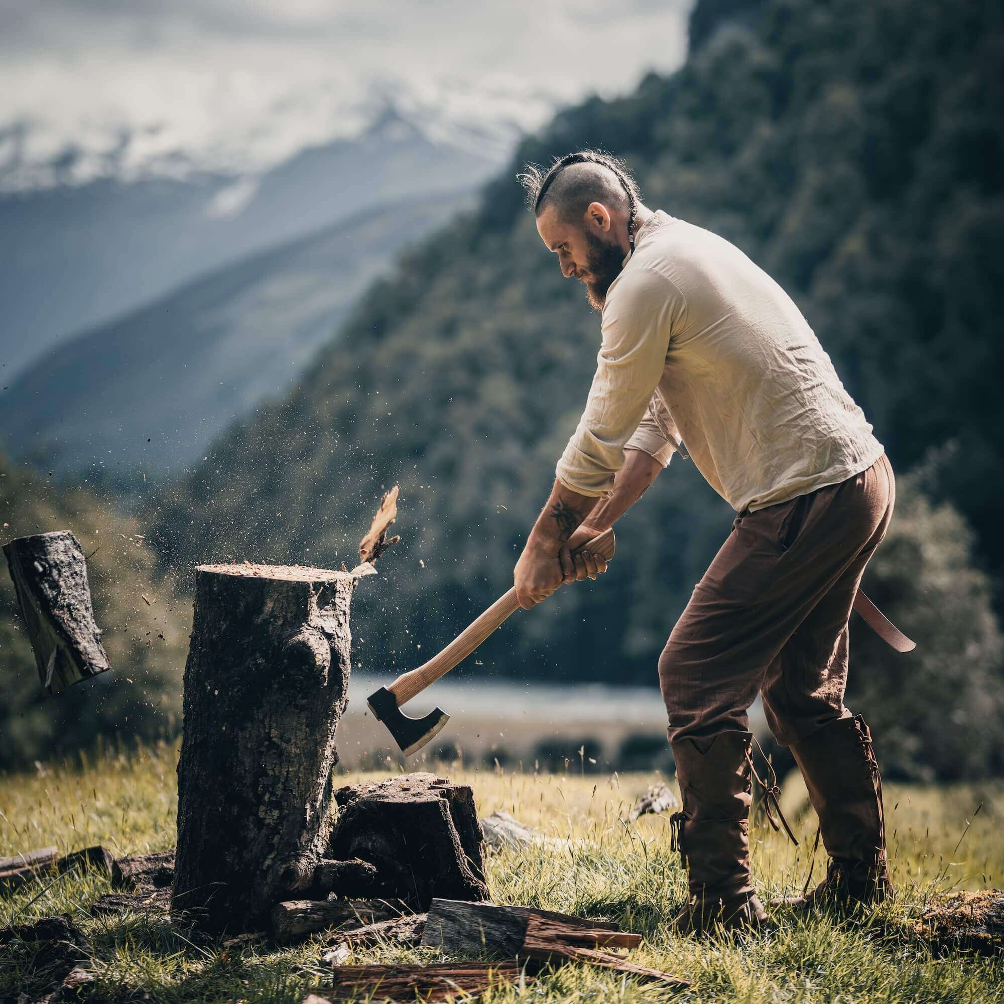 Handmade Norse Felling Axe