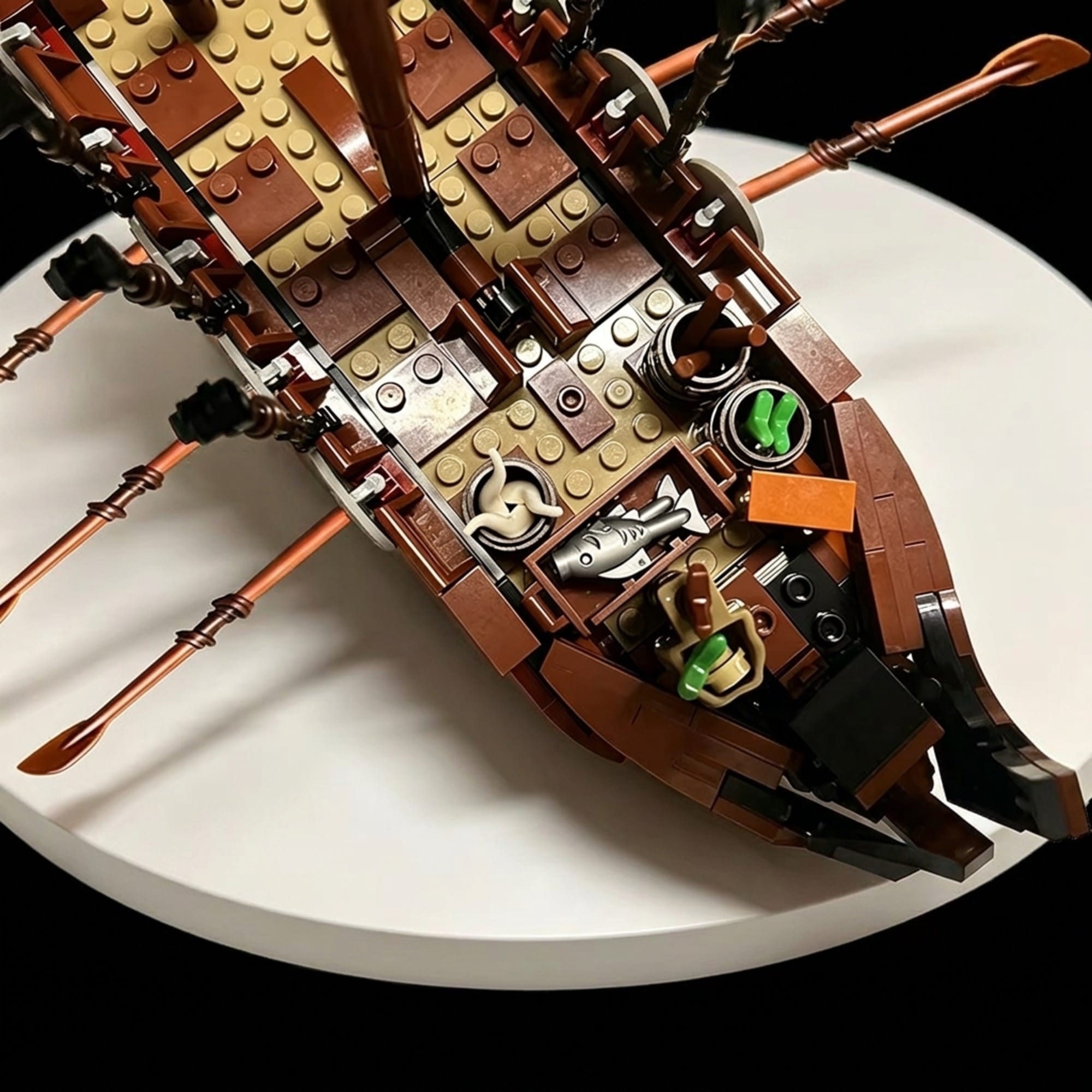Viking Longship Building Blocks