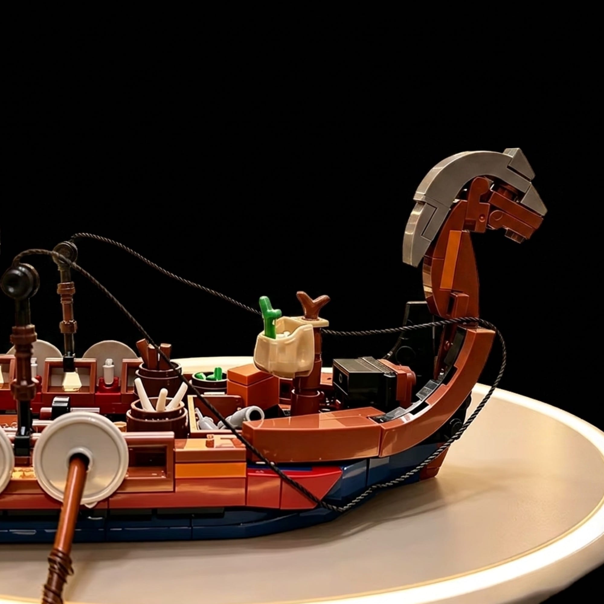 Viking Longship Building Blocks