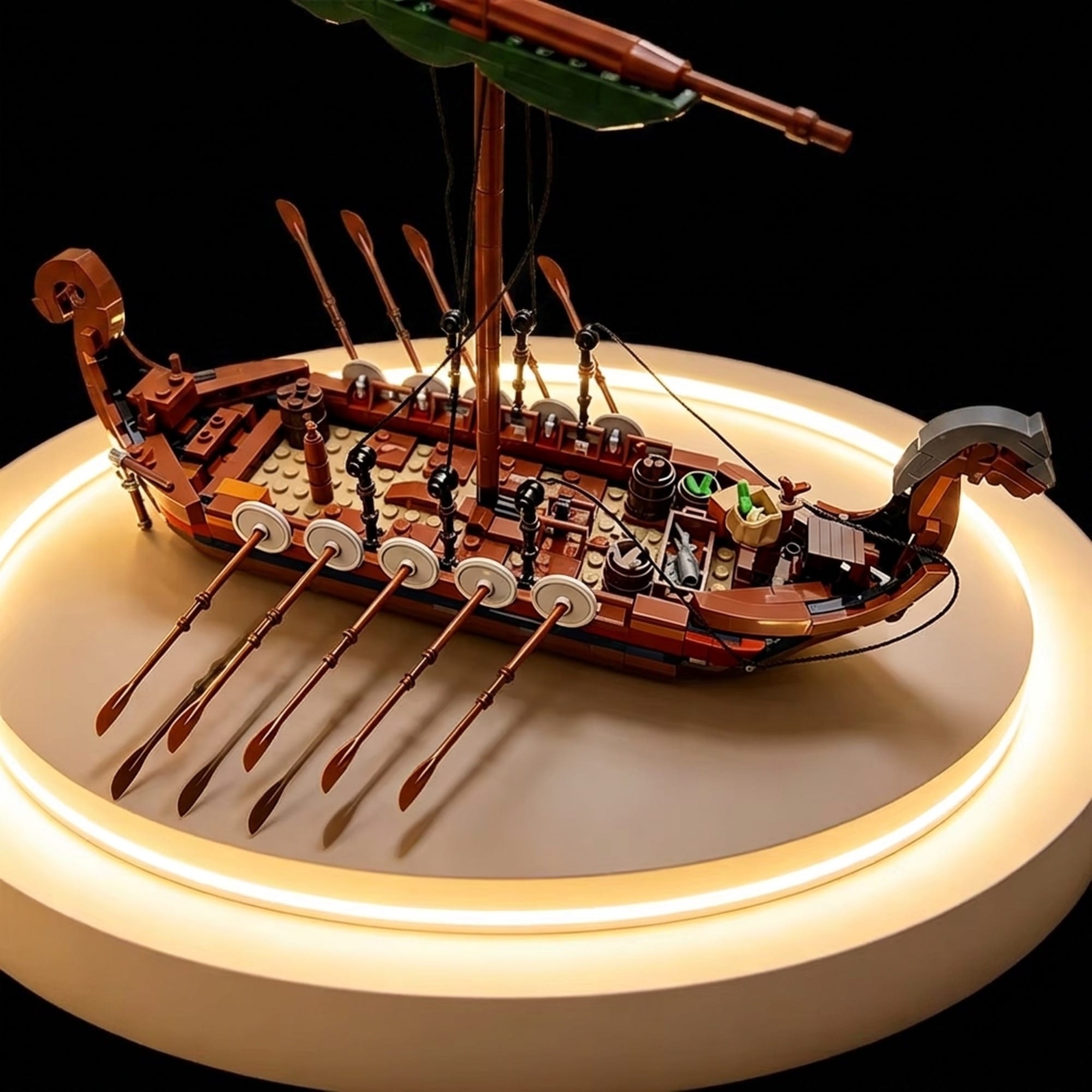 Viking Longship Building Blocks