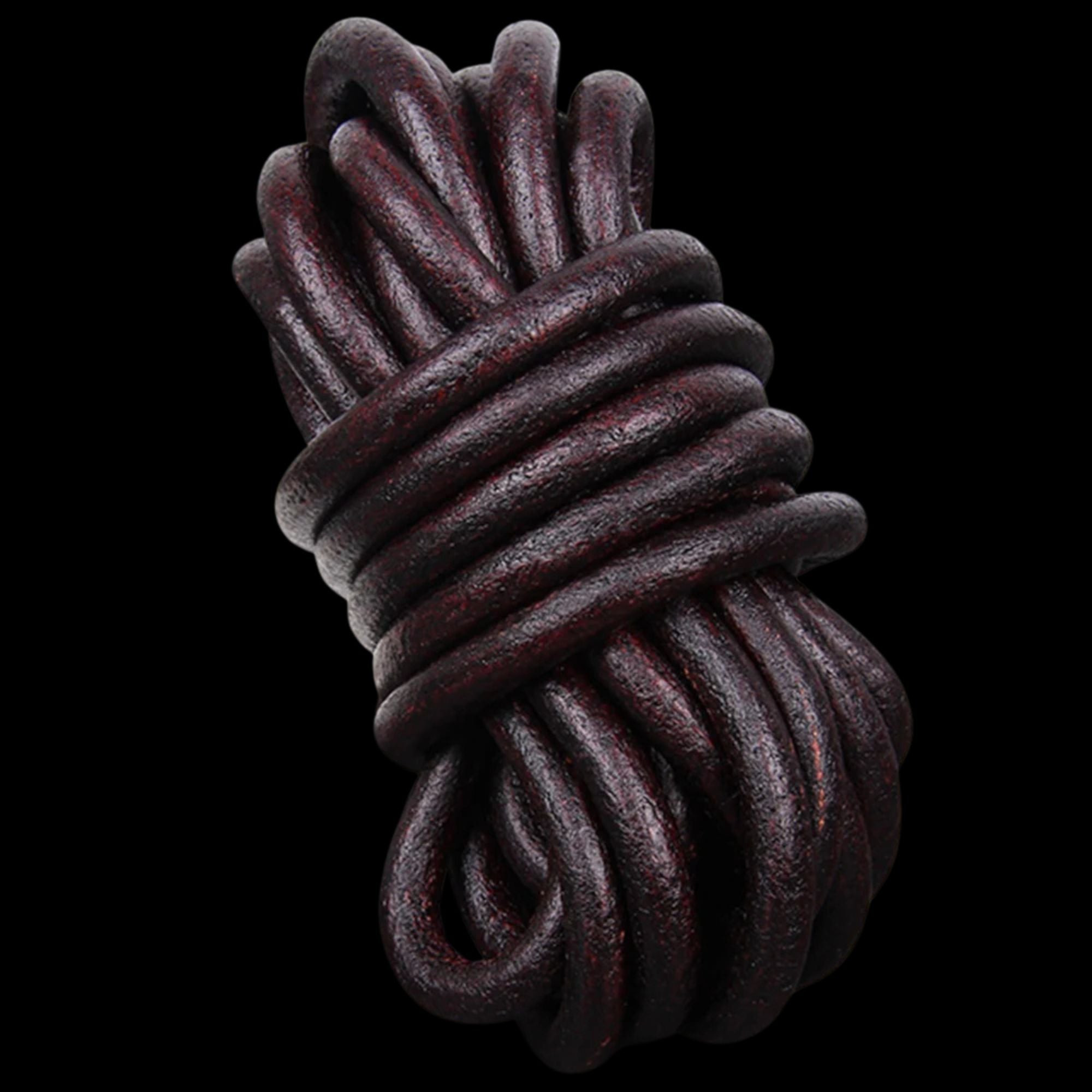 2-meter Round Cow Leather Cord