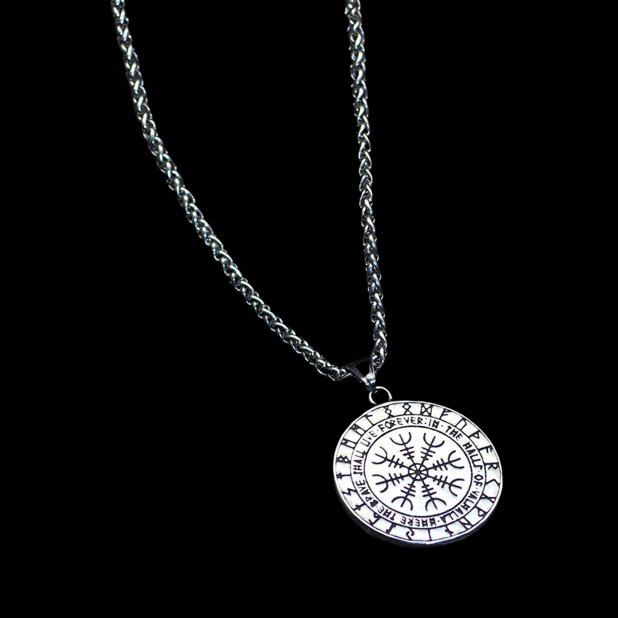 Fenrir's Golden Howl Necklace