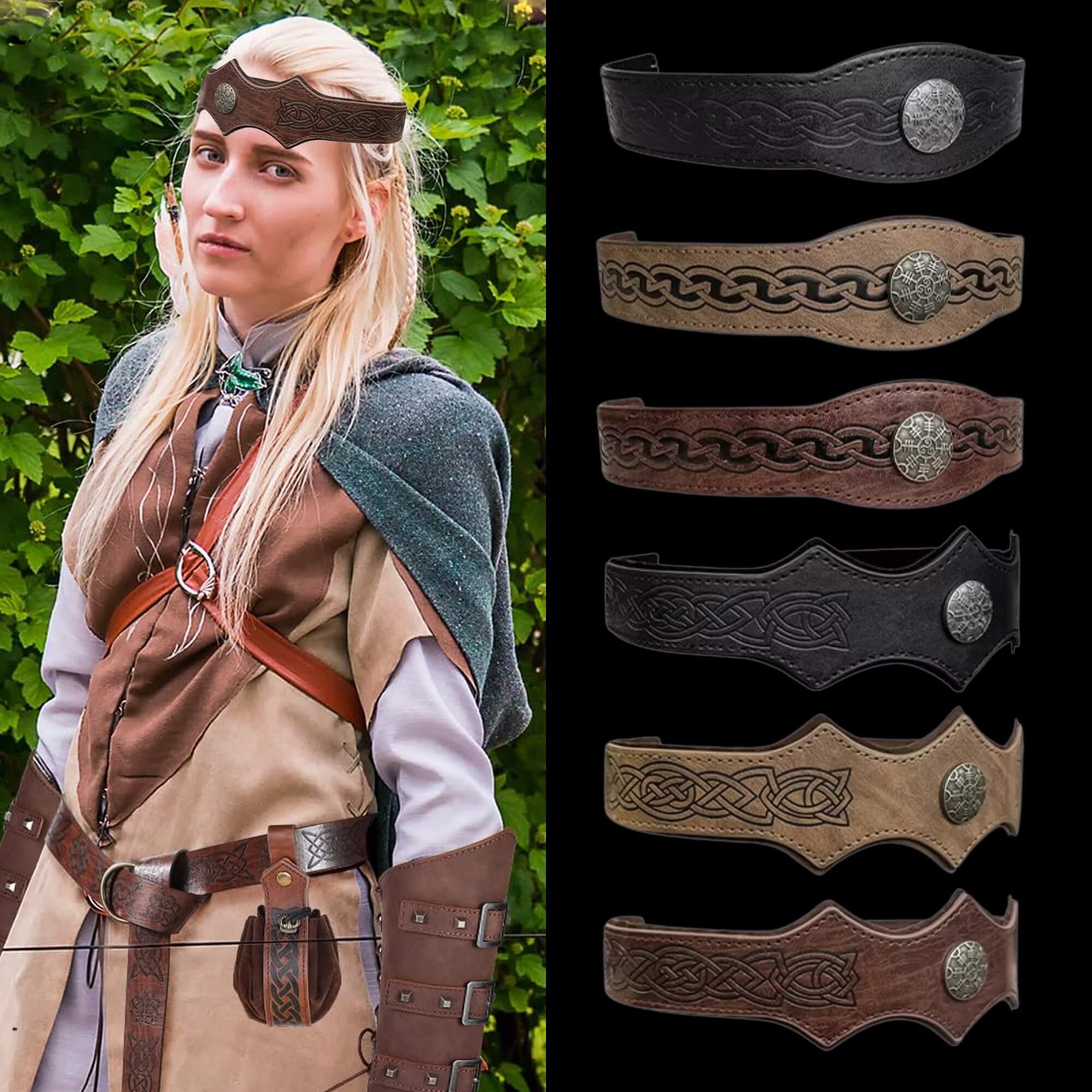 Knotwork Helm of Awe Headband