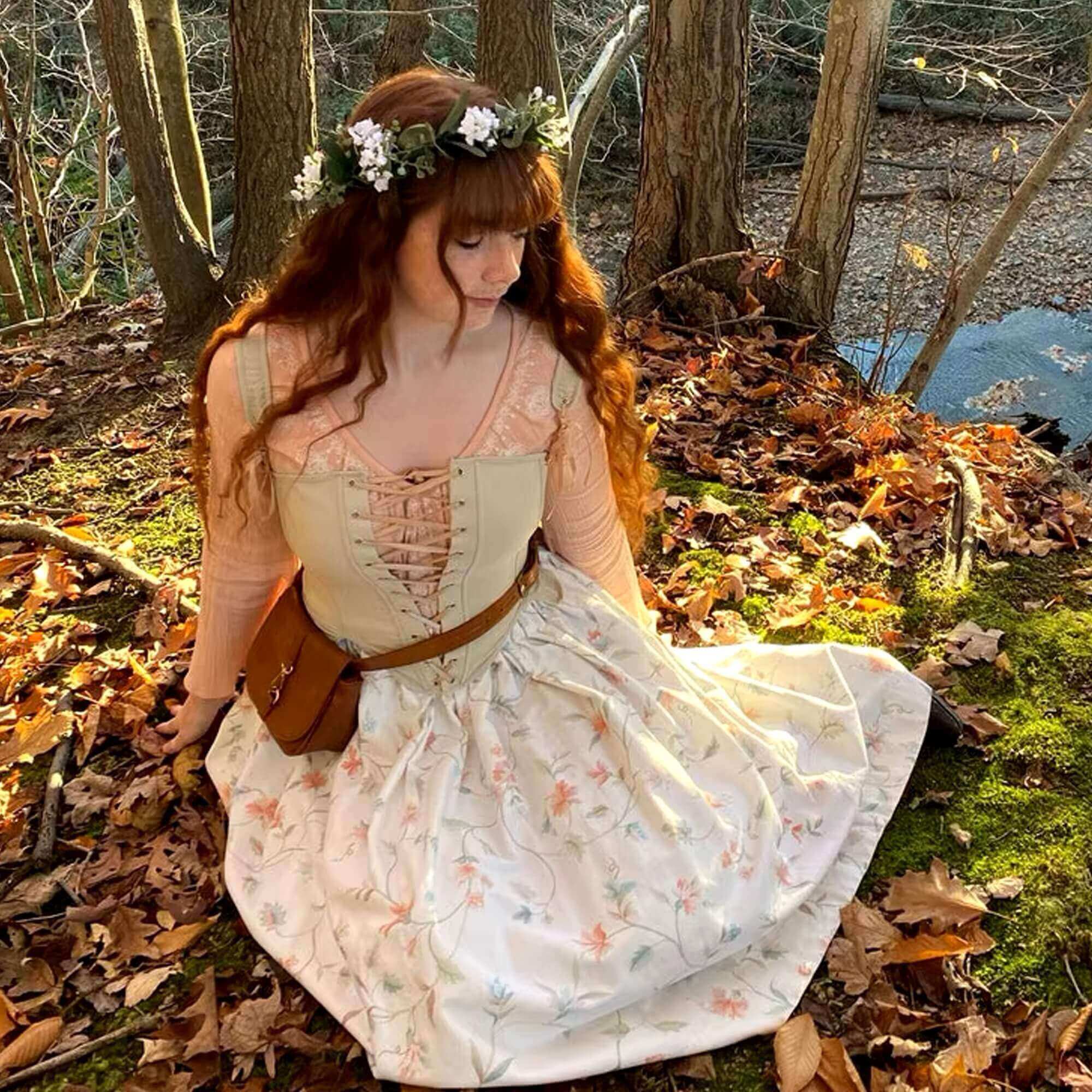 dress up corset Underbust Corset with Bustle Pendragon Costumes