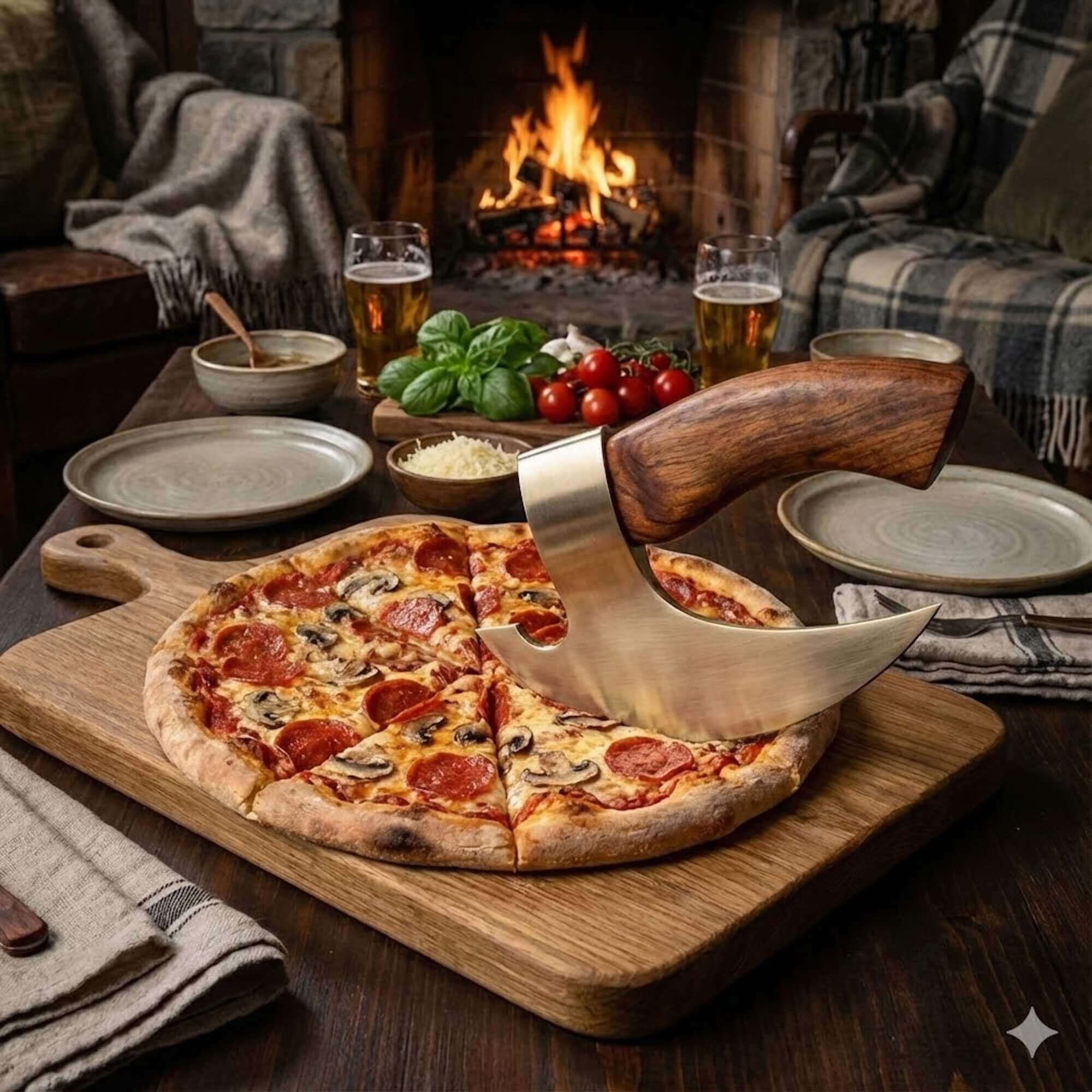 The Original Norse Pizza Axe — Handmade