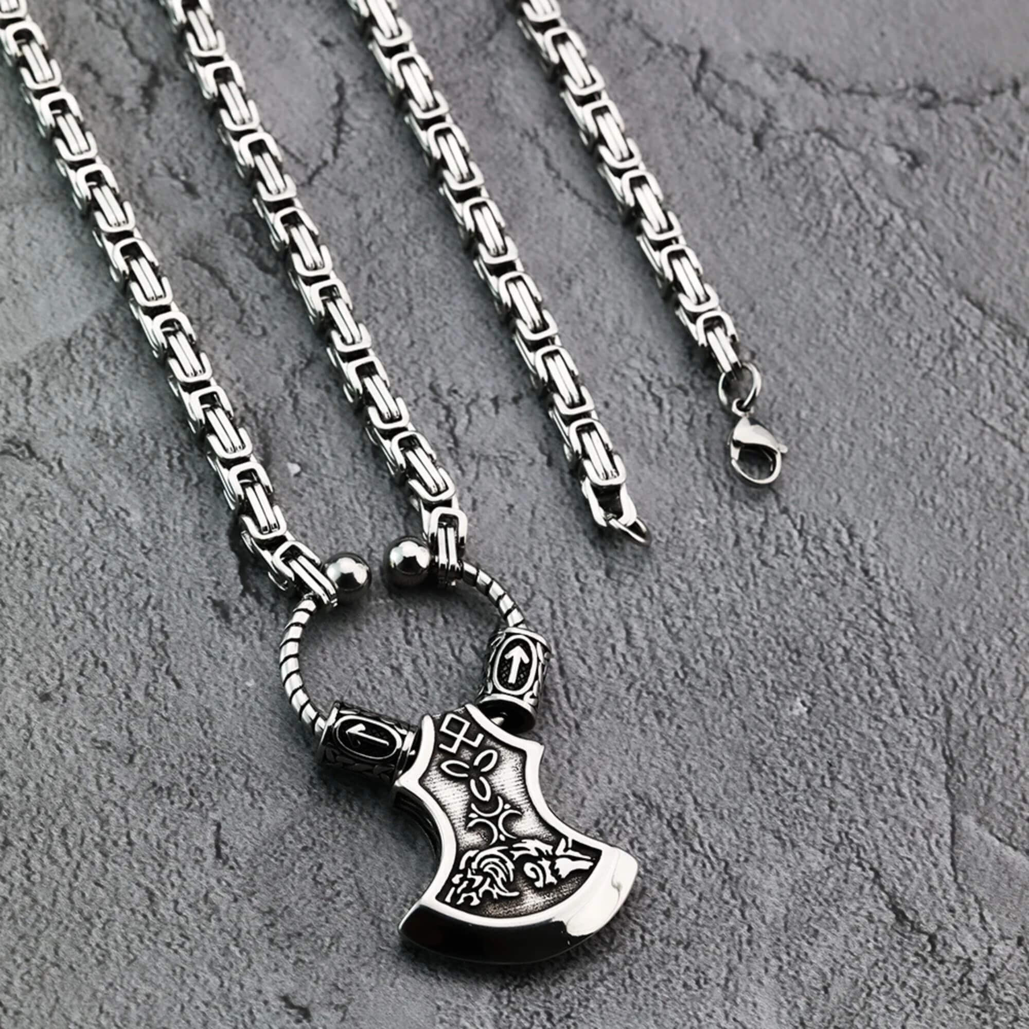 Mjolnir Kings Chain Necklace