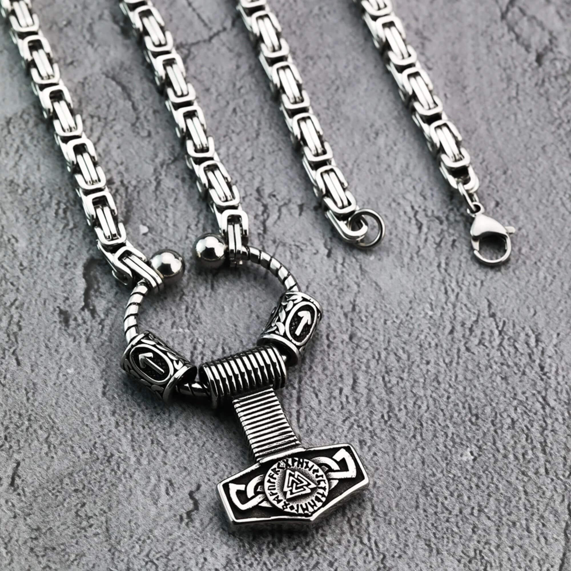 Mjolnir Kings Chain Necklace