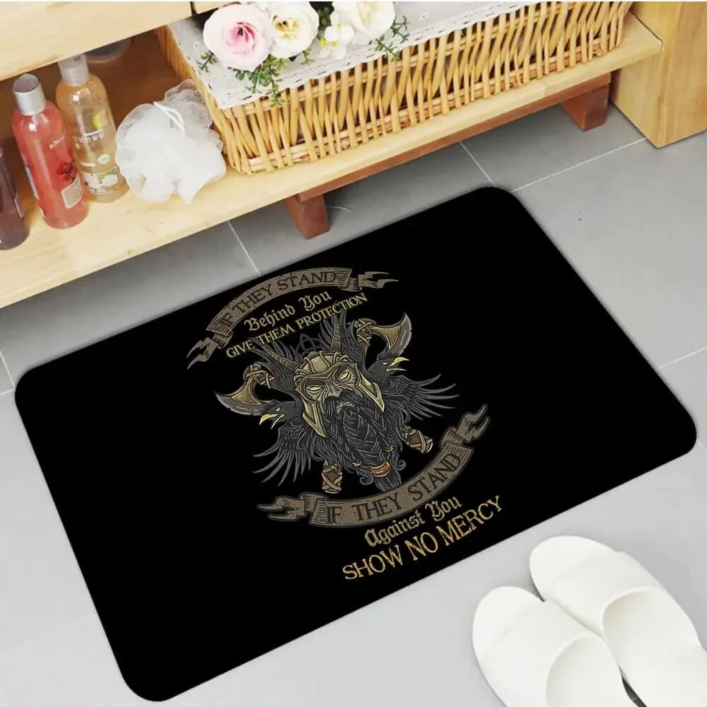 Norse Symbols Doormat