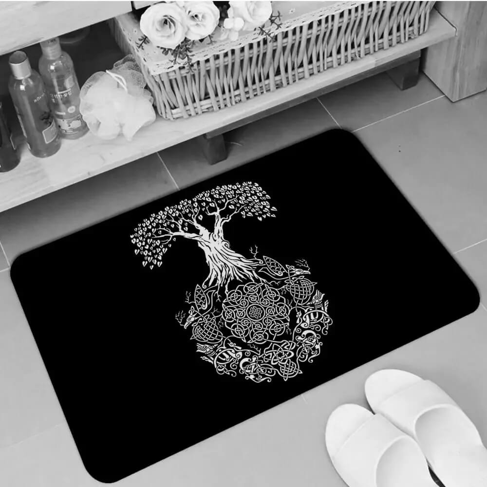 Norse Symbols Doormat