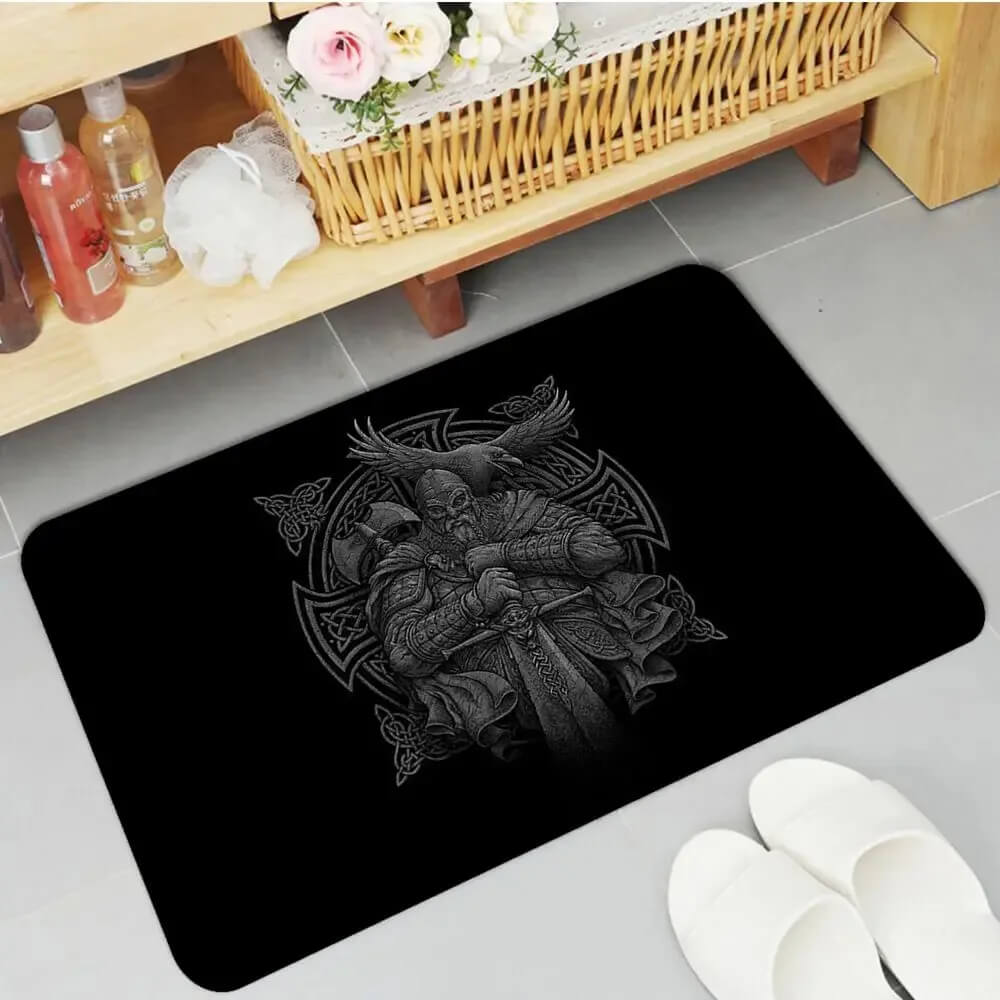 Norse Symbols Doormat