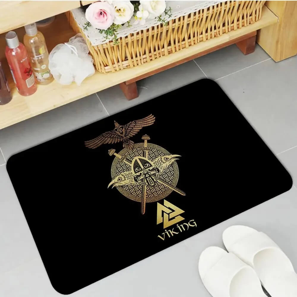Norse Symbols Doormat