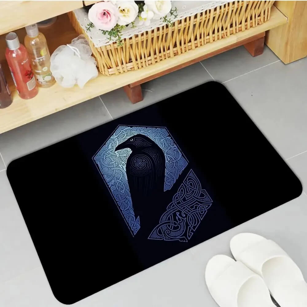 Norse Symbols Doormat