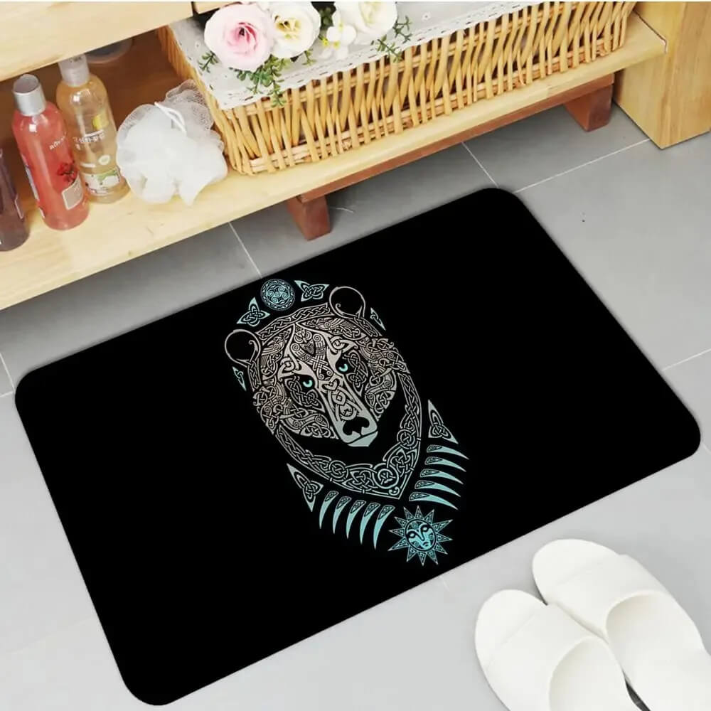 Norse Symbols Doormat