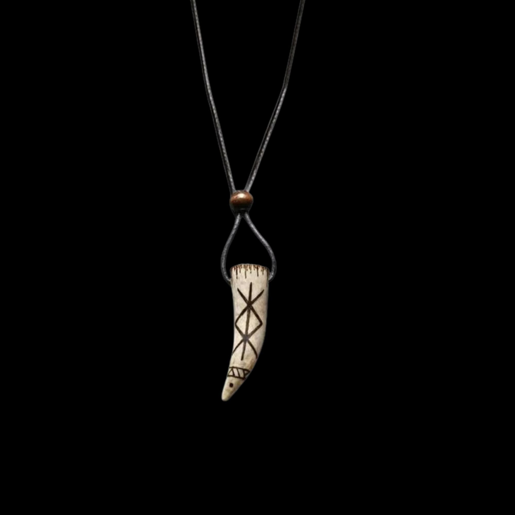 Victory and Protection Fang Necklace