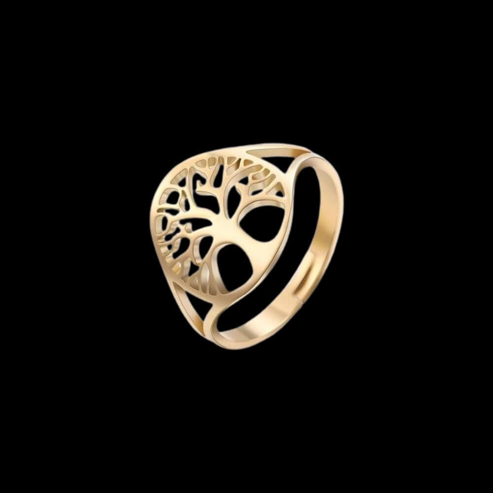The Tree of Life Minimalist Ring