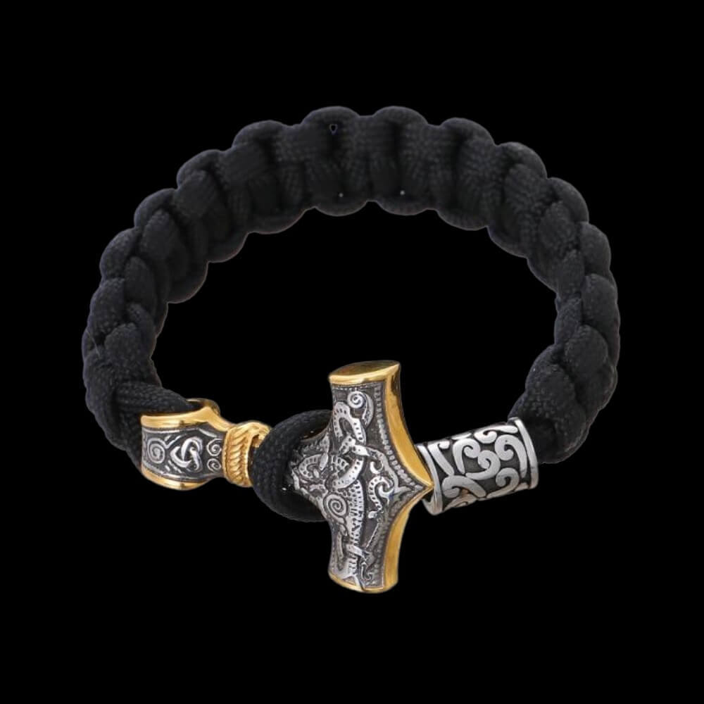 Thor's Hammer Paracord Bracelet