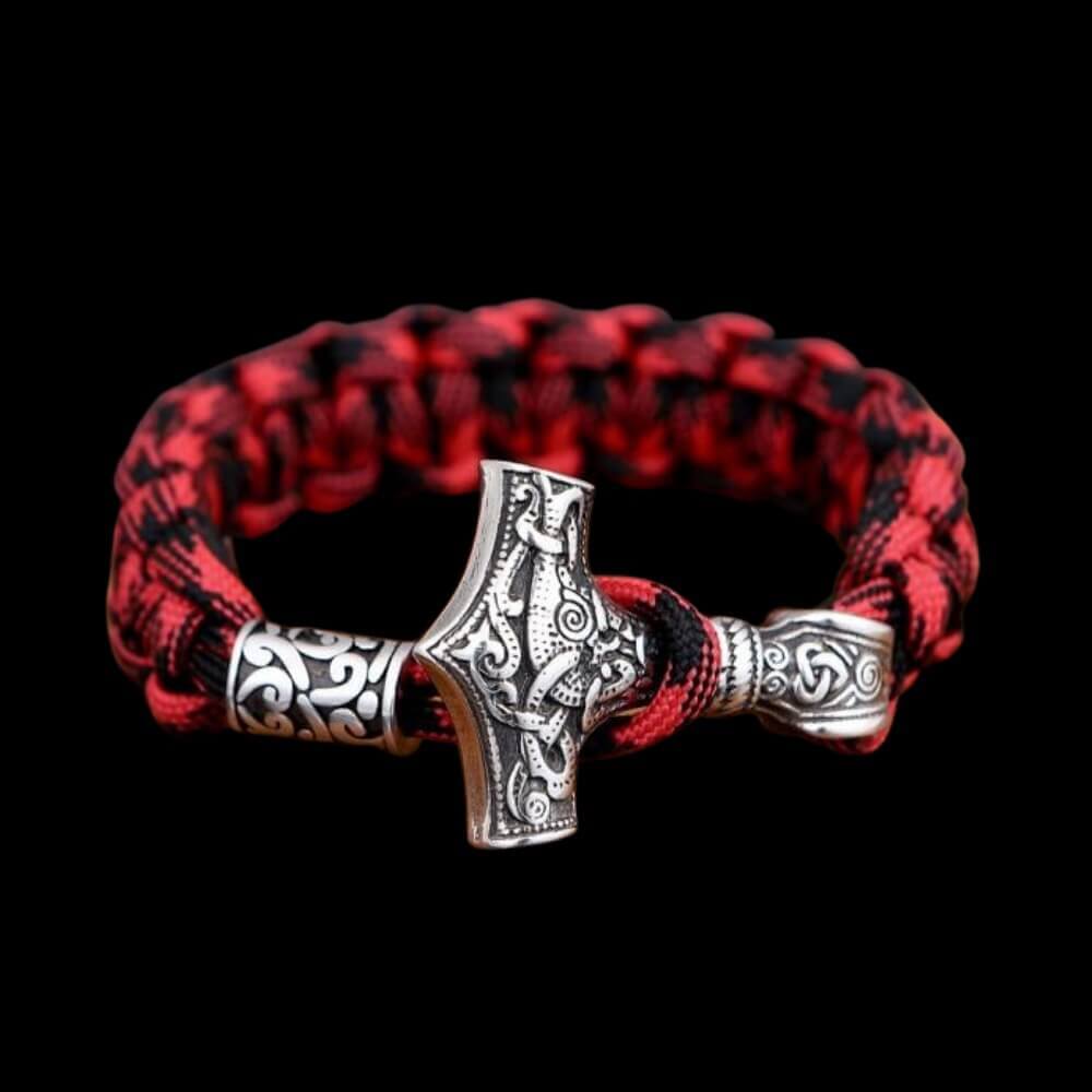 Thor's Hammer Paracord Bracelet