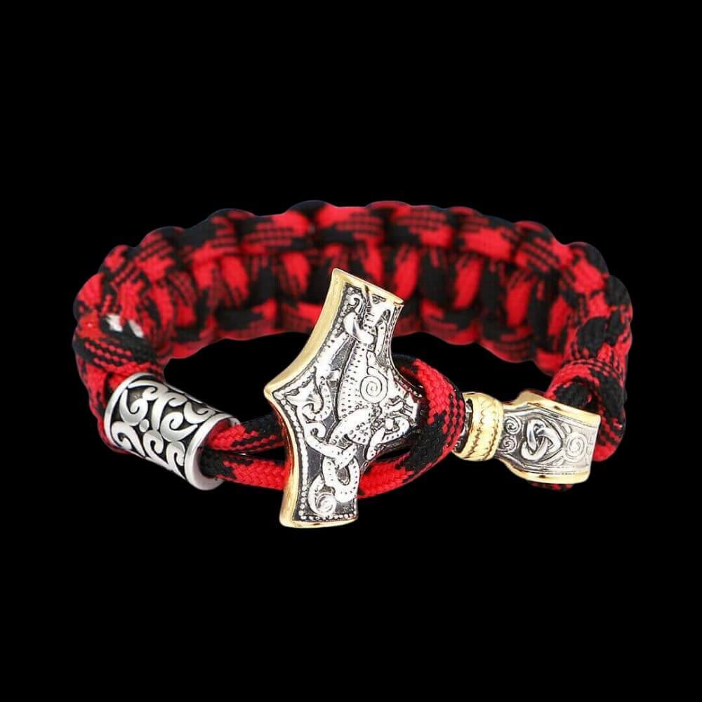 Thor's Hammer Paracord Bracelet