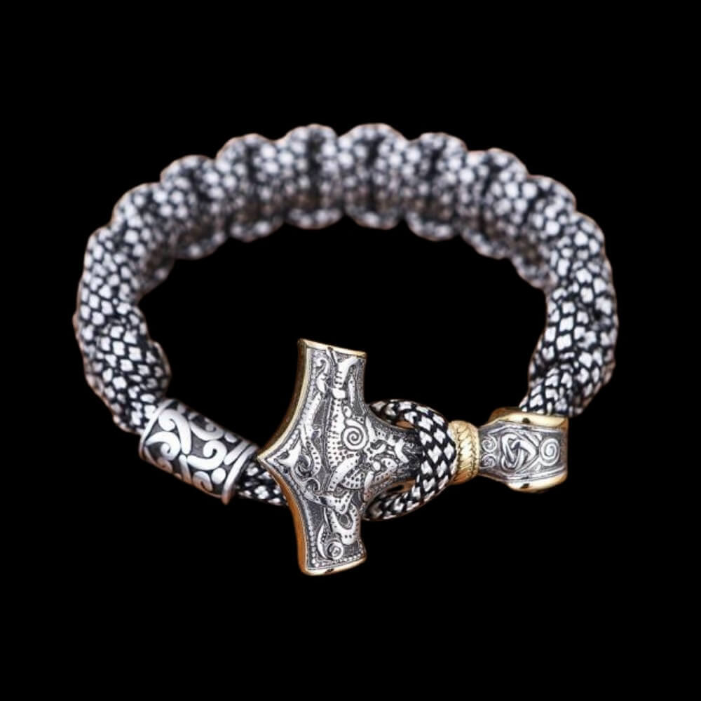Thor's Hammer Paracord Bracelet