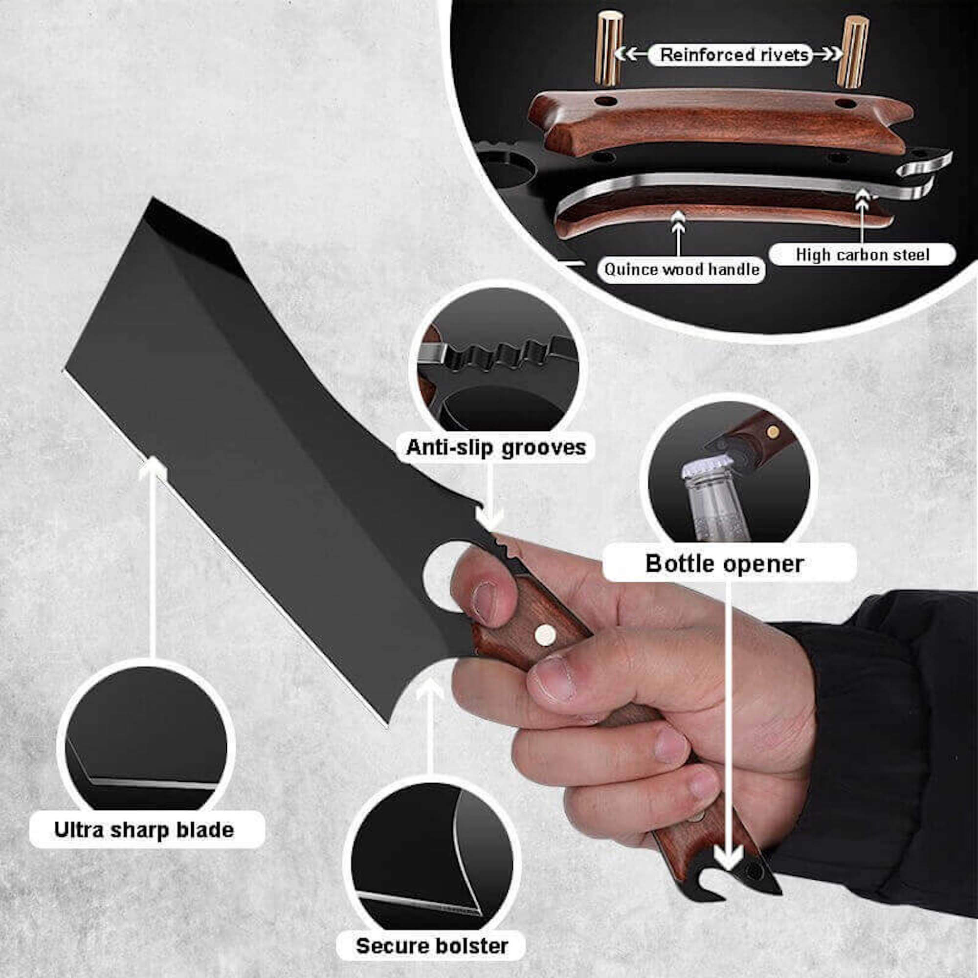 Viking Cleaver Knife
