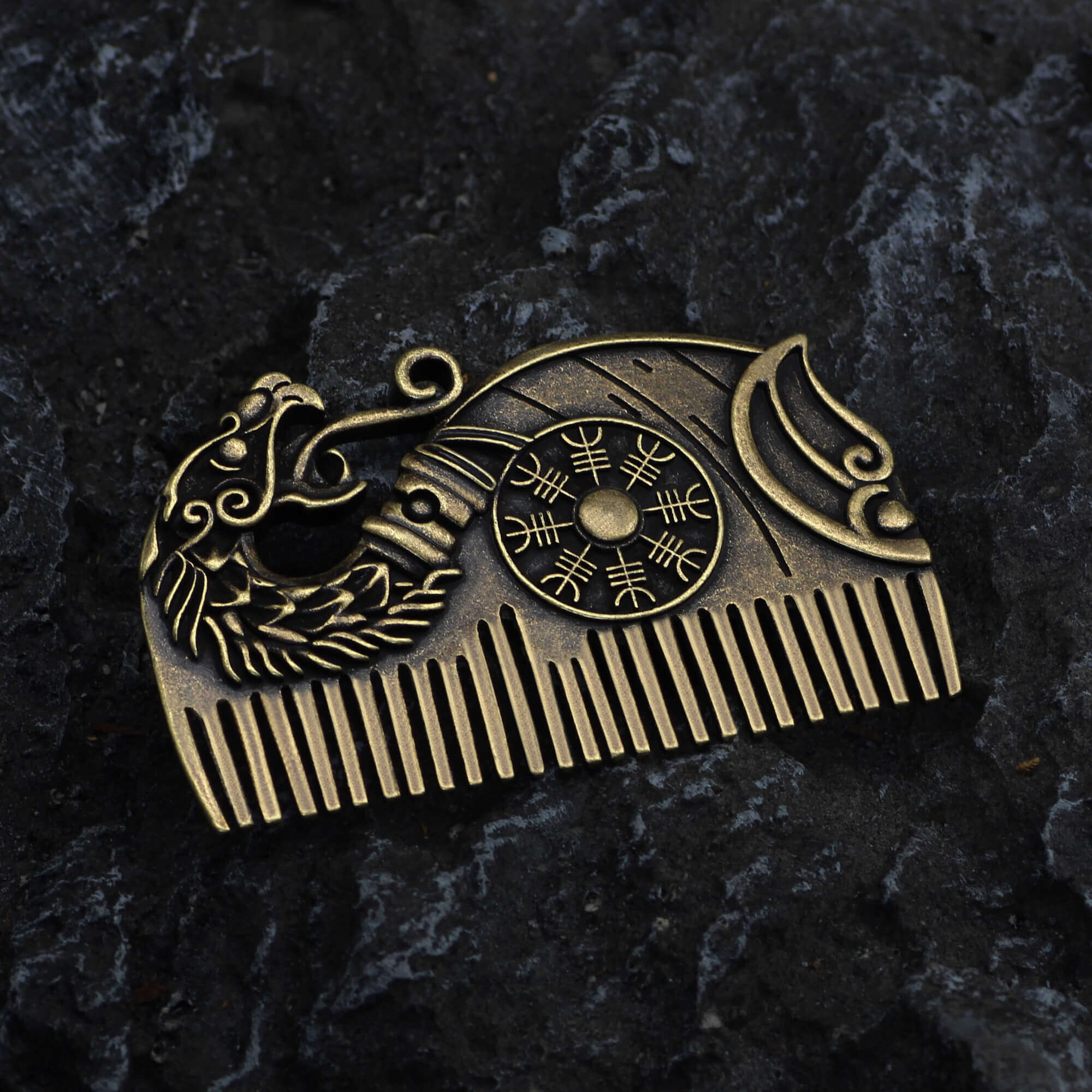 Viking Dragon Beard Comb