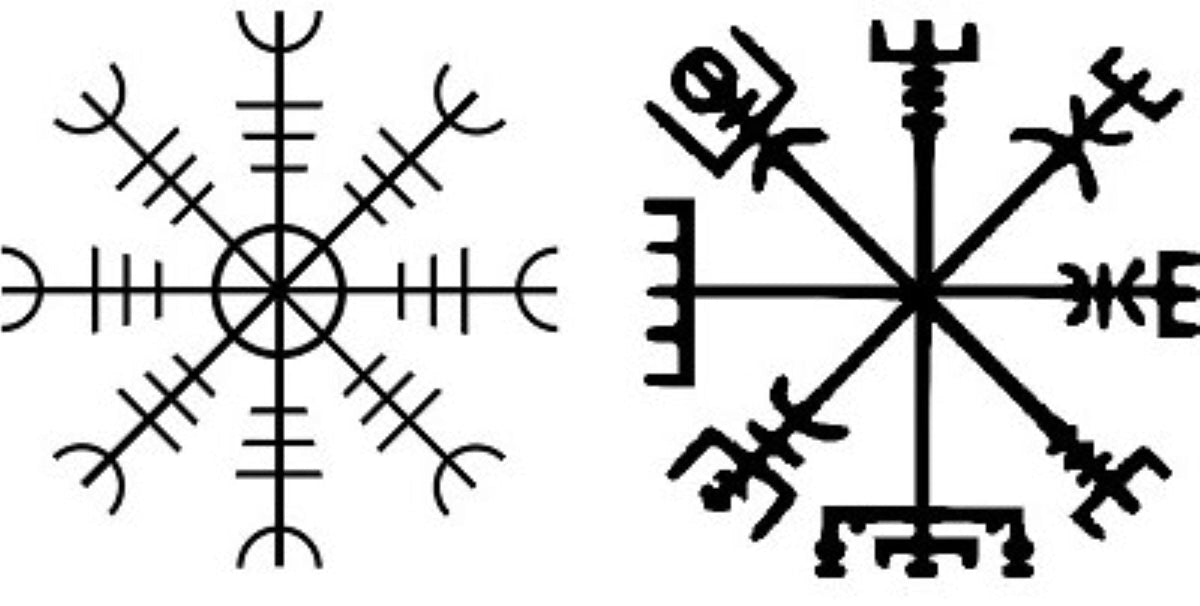 The Icelandic Magical Staves: Vegvísir and Ægishjálmr Explained