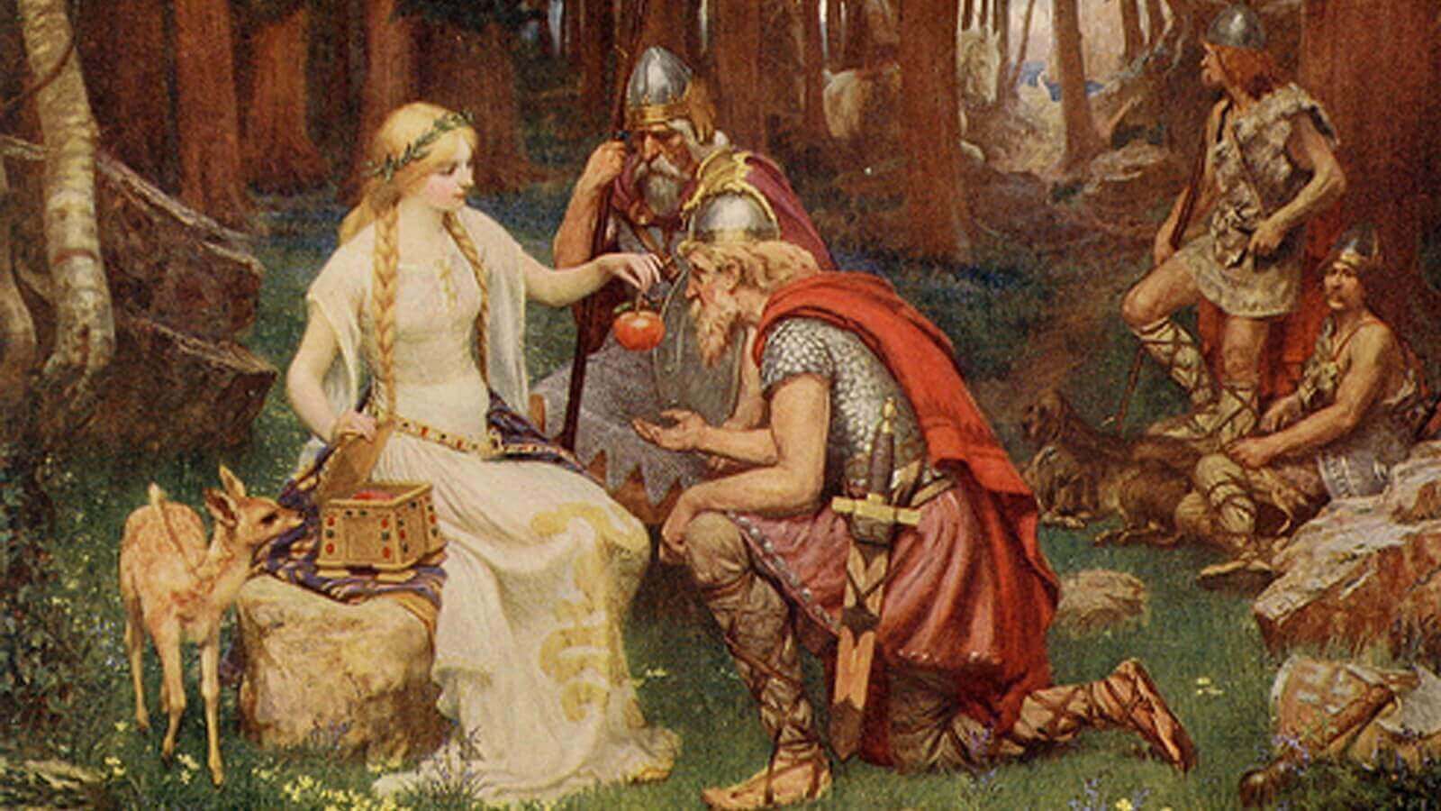 The Rare Tale of Idun and Her Golden Apples - Odin's Treasures