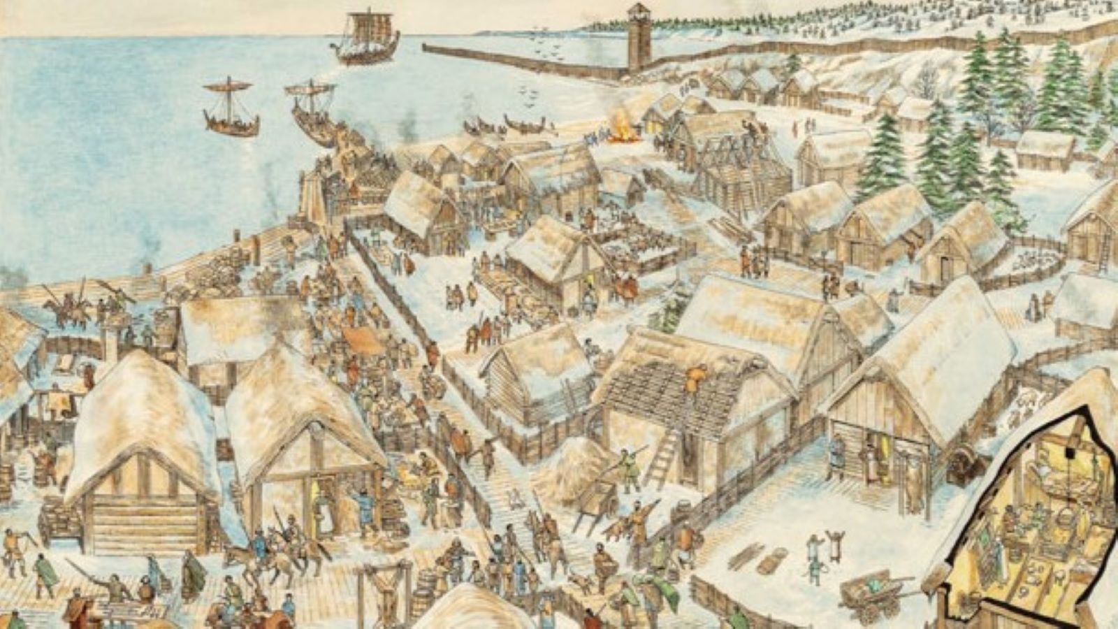 How Did Norsemen/Vikings Build Their Villages?