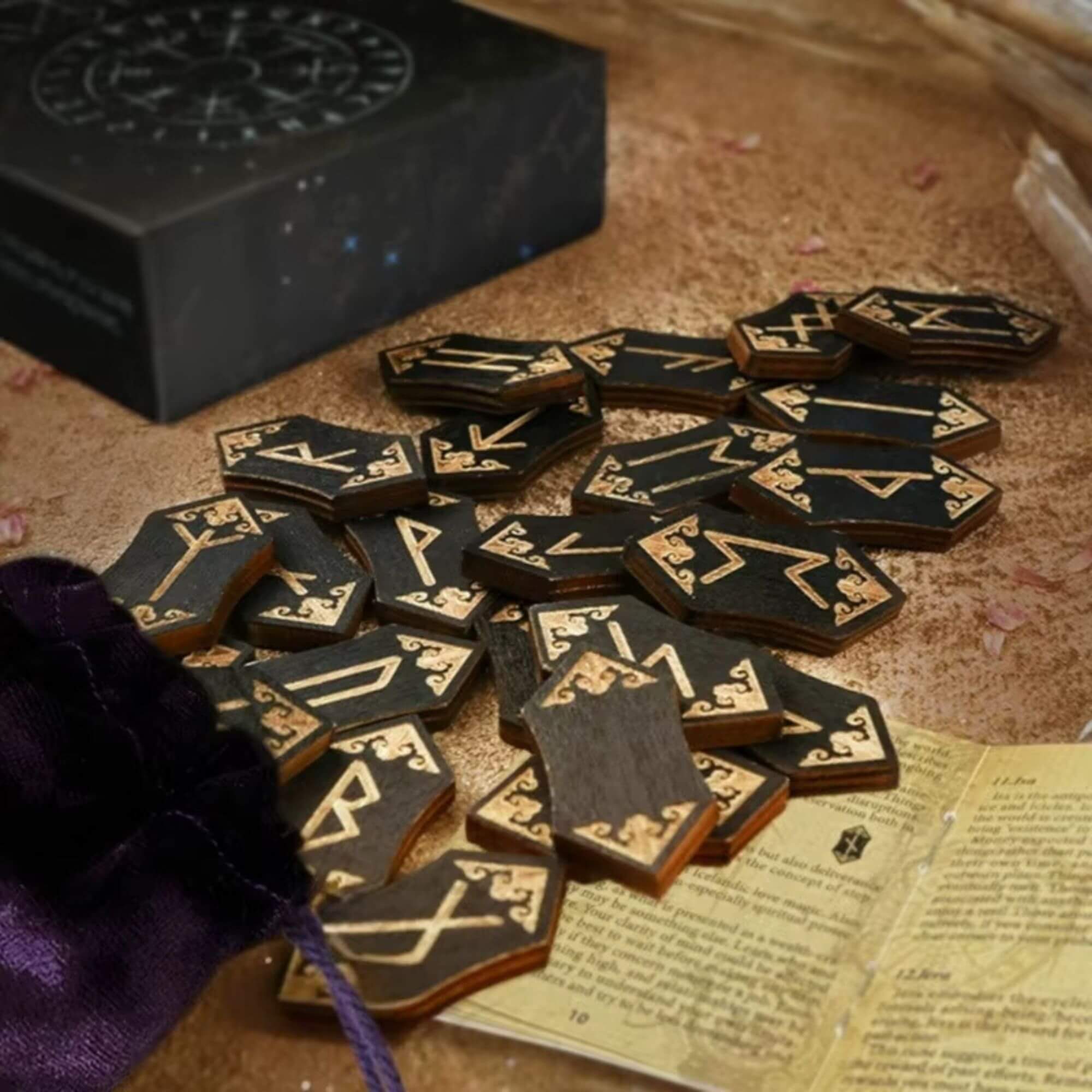 Runes Tarot Cards Set