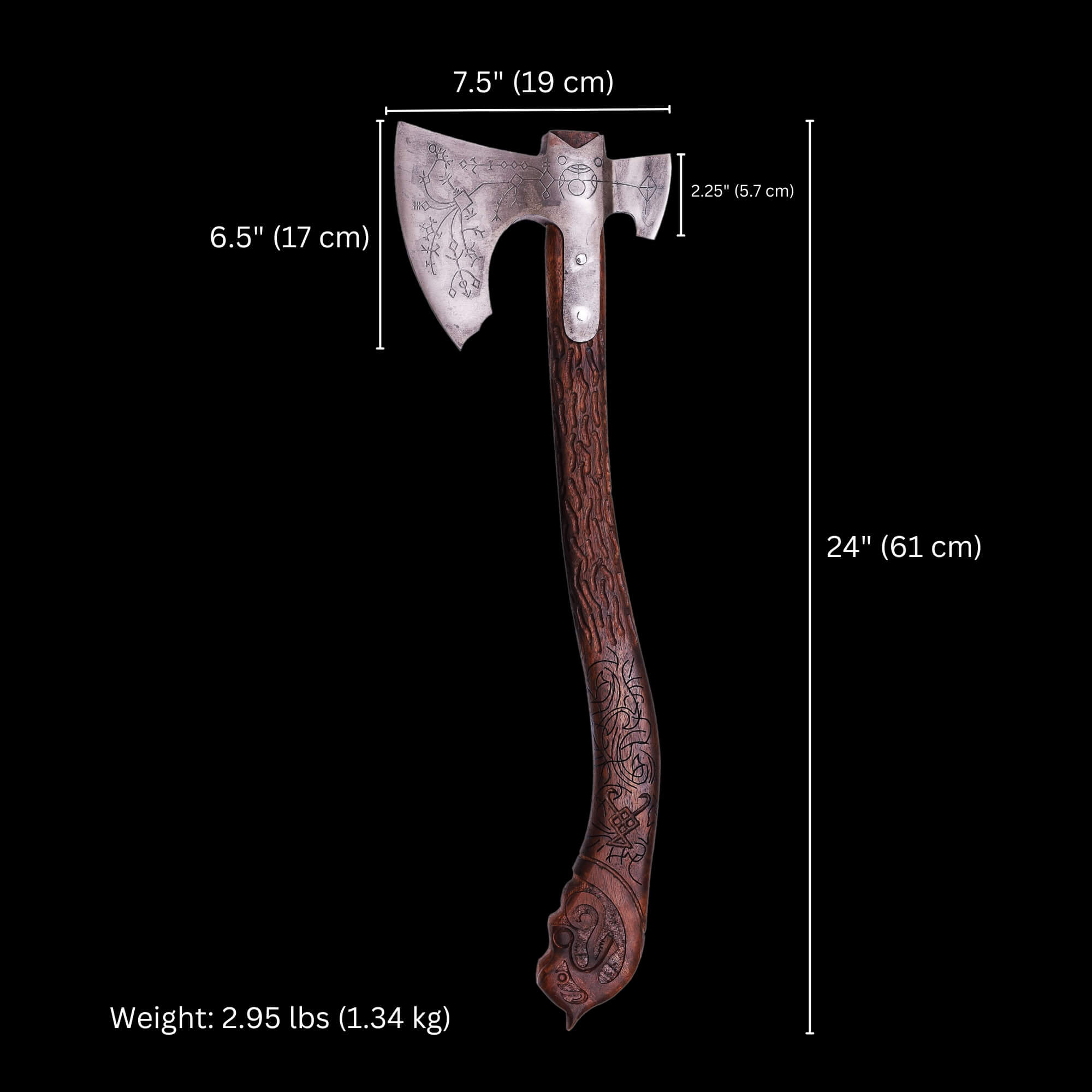 Hand-forged Leviathan Axe