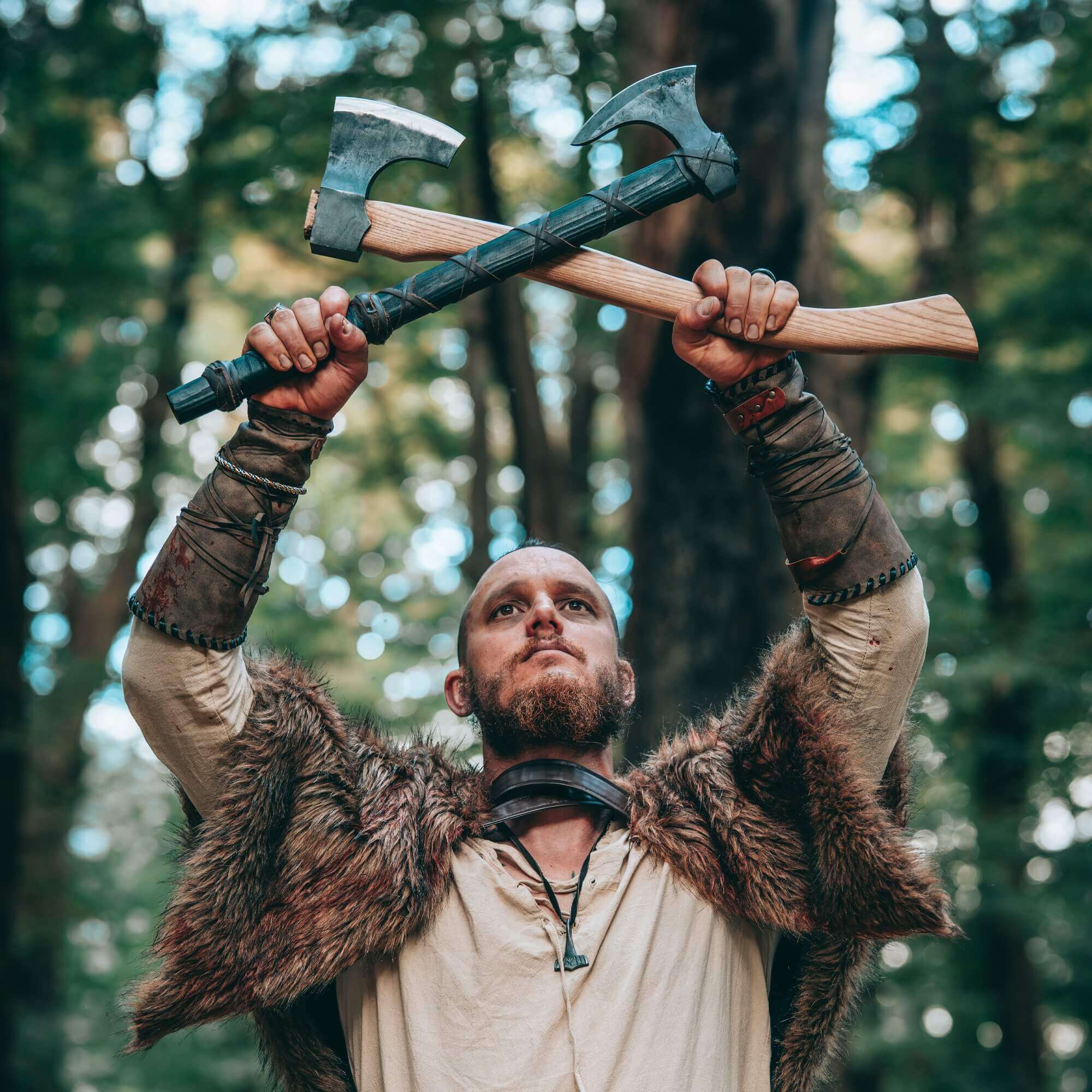 Handmade Ragnar Lothbrok Black Axe