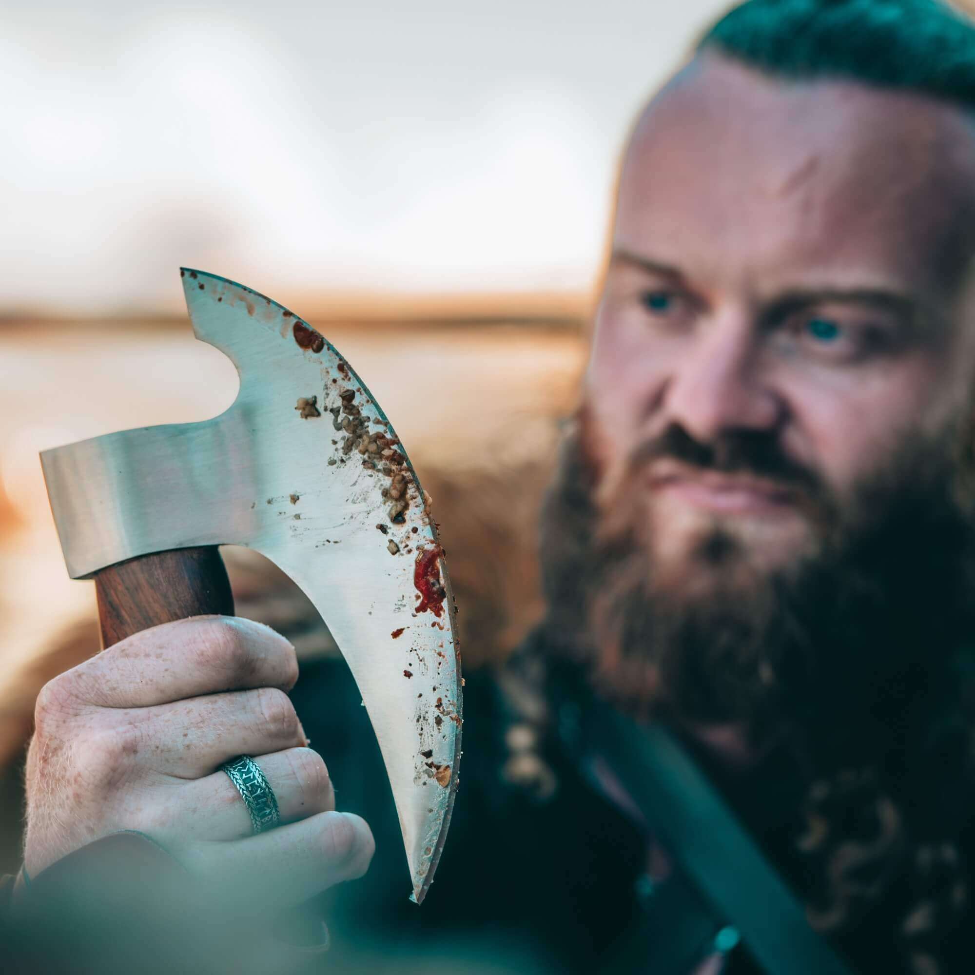 The Original Norse Pizza Axe — Handmade