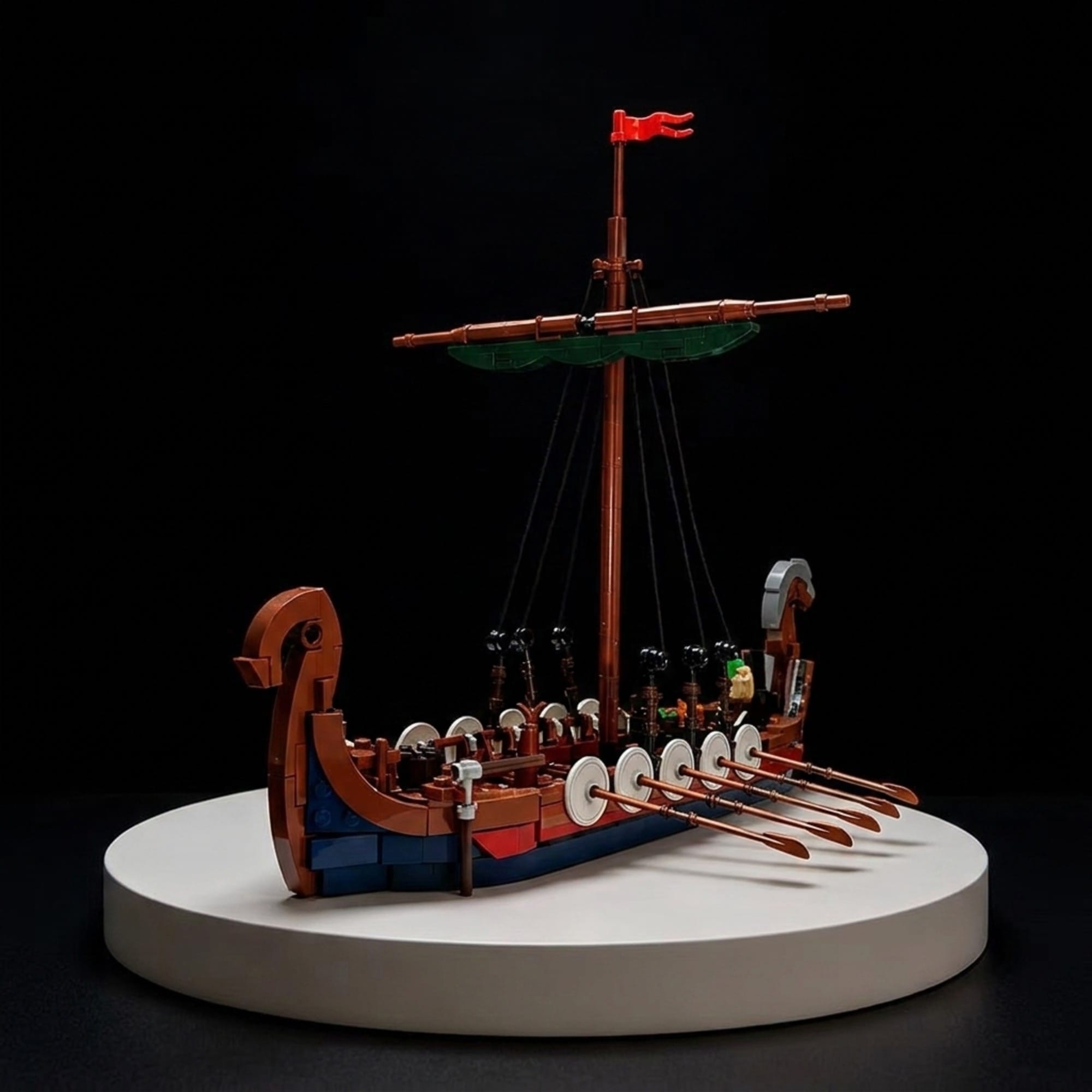 Viking Longship Building Blocks