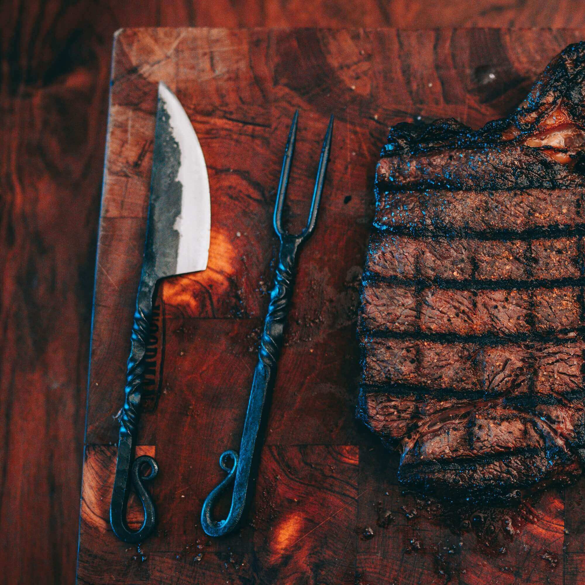 Forged Norse Cutlery Set