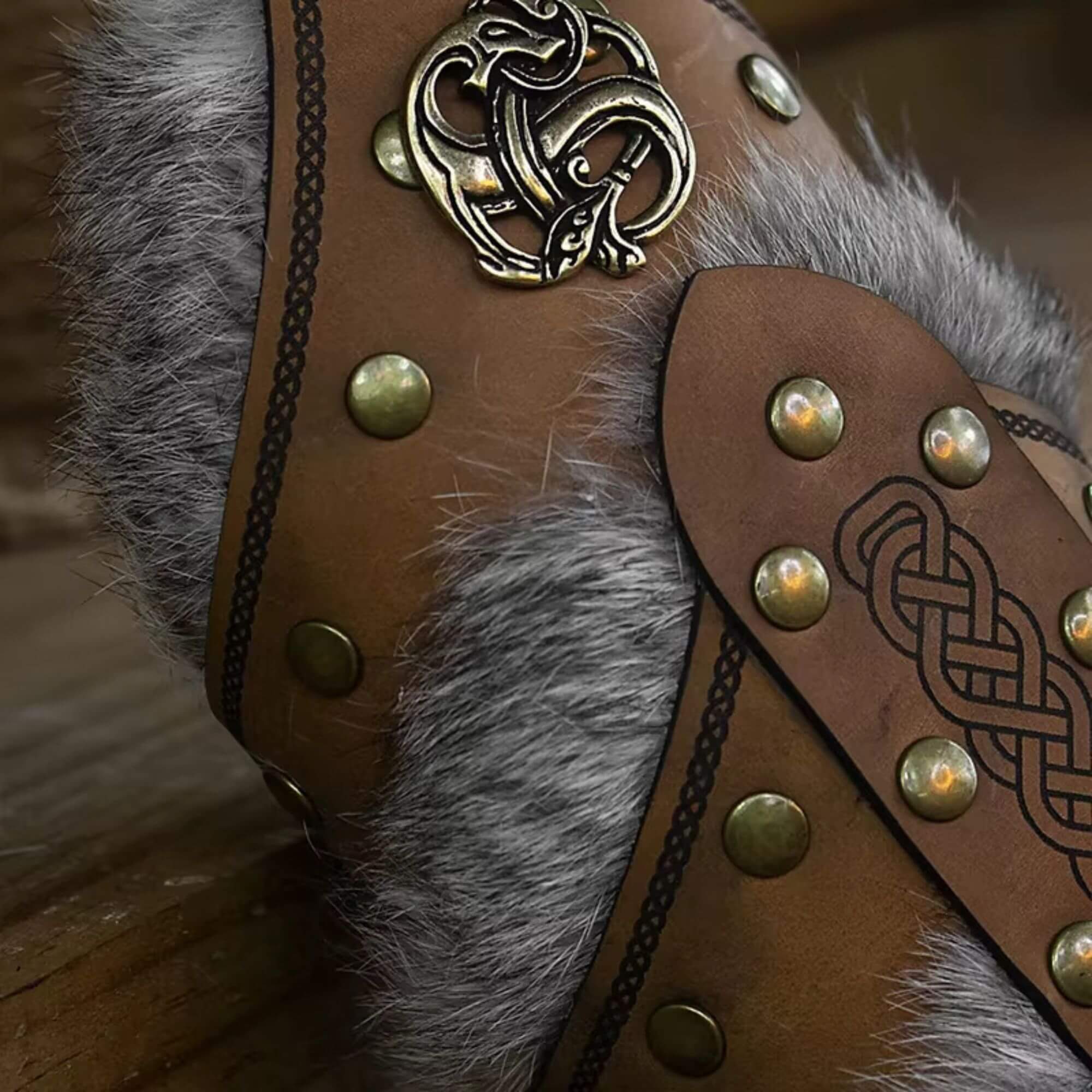 Knotwork Fur Bracers