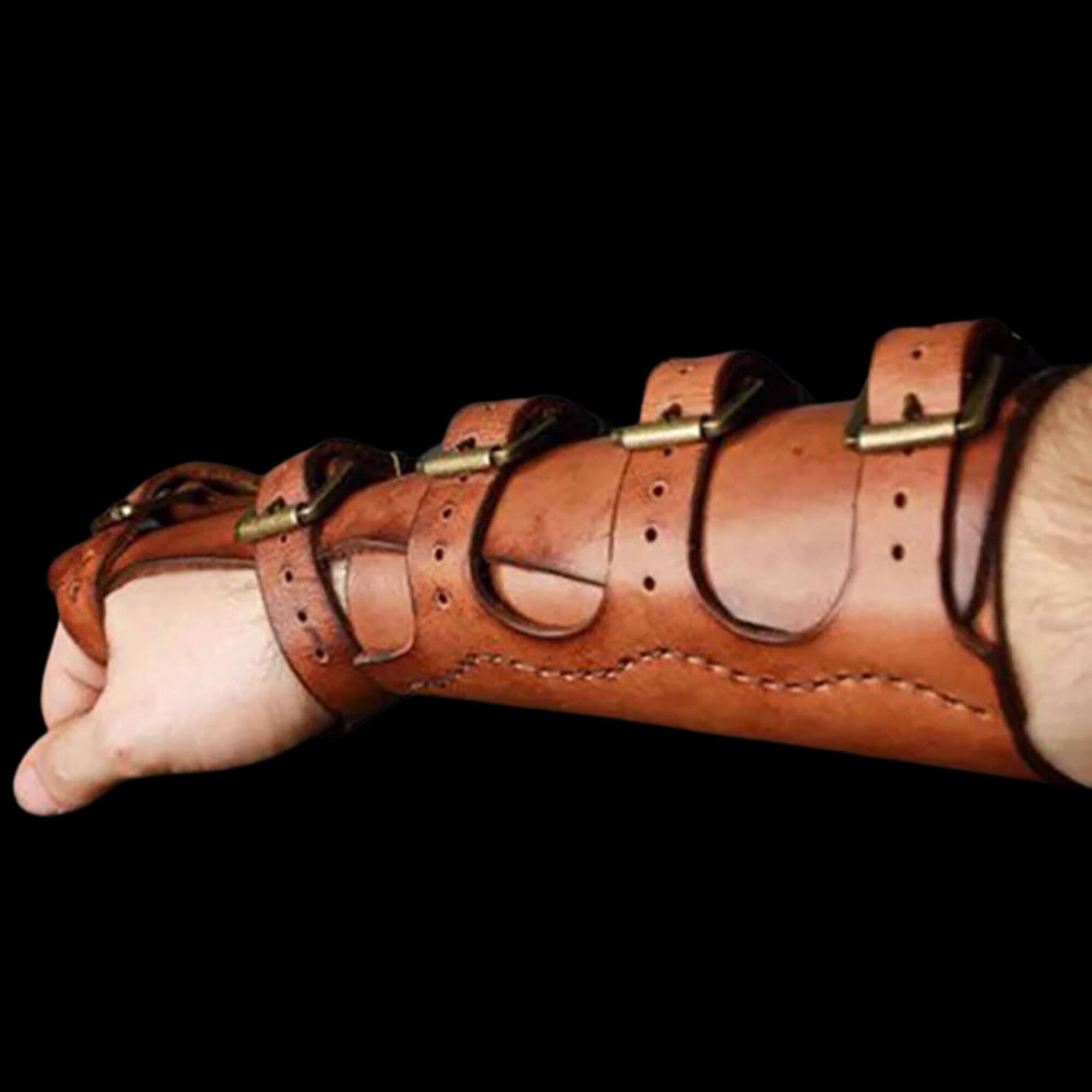 Viking Buckled Bracer