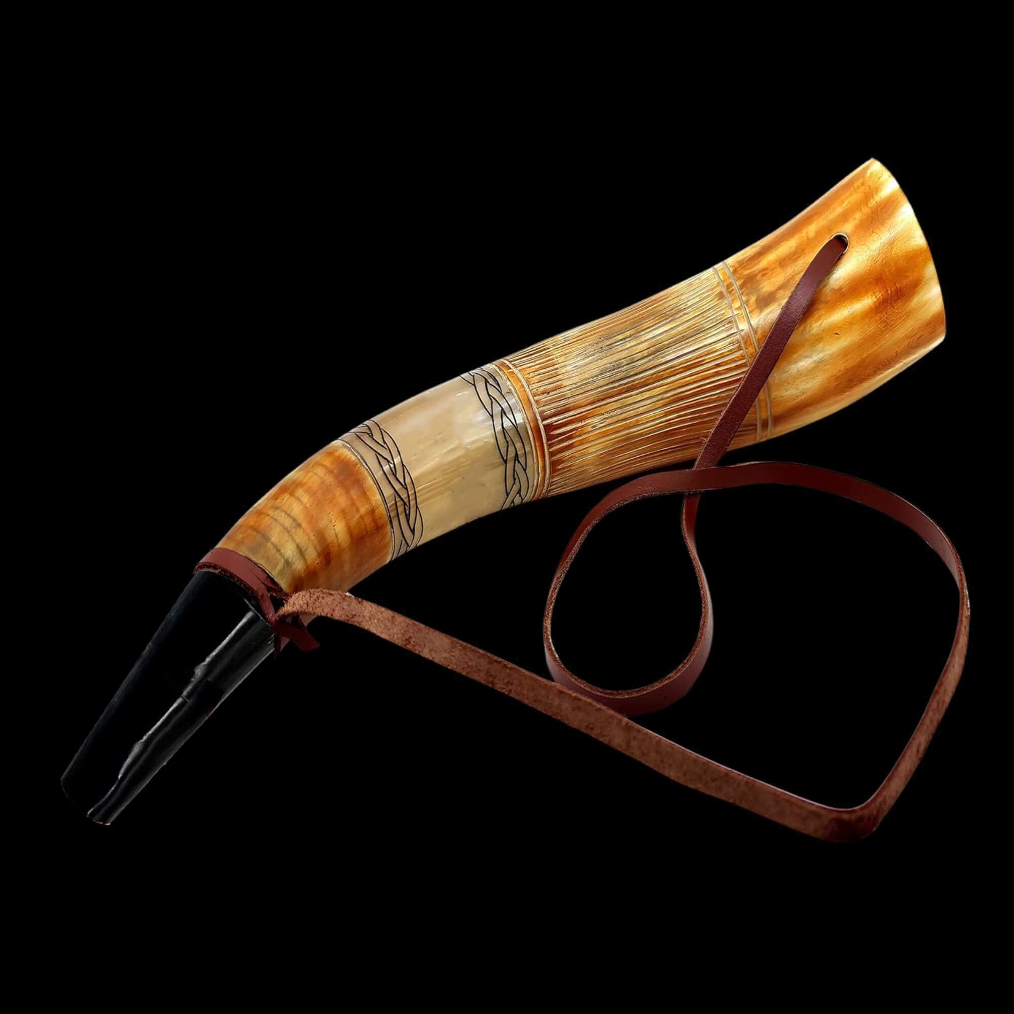 Handcrafted Norse War Blowing Horn