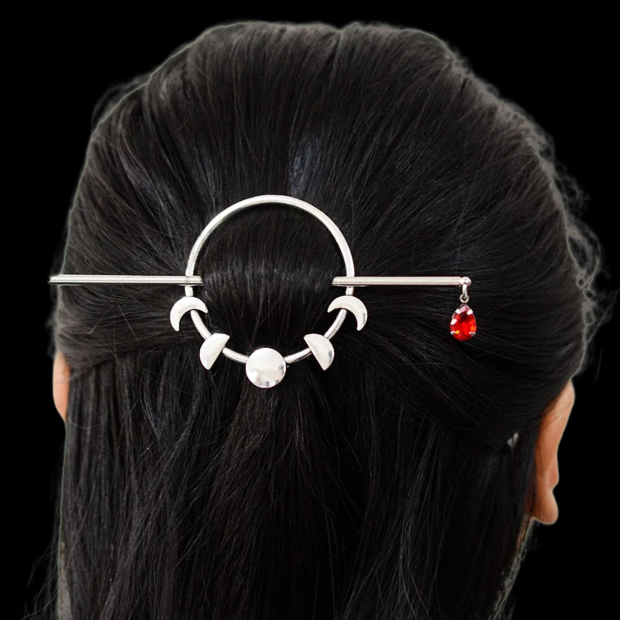 Celestial Moon Phases Hairpin - Odin's Treasures