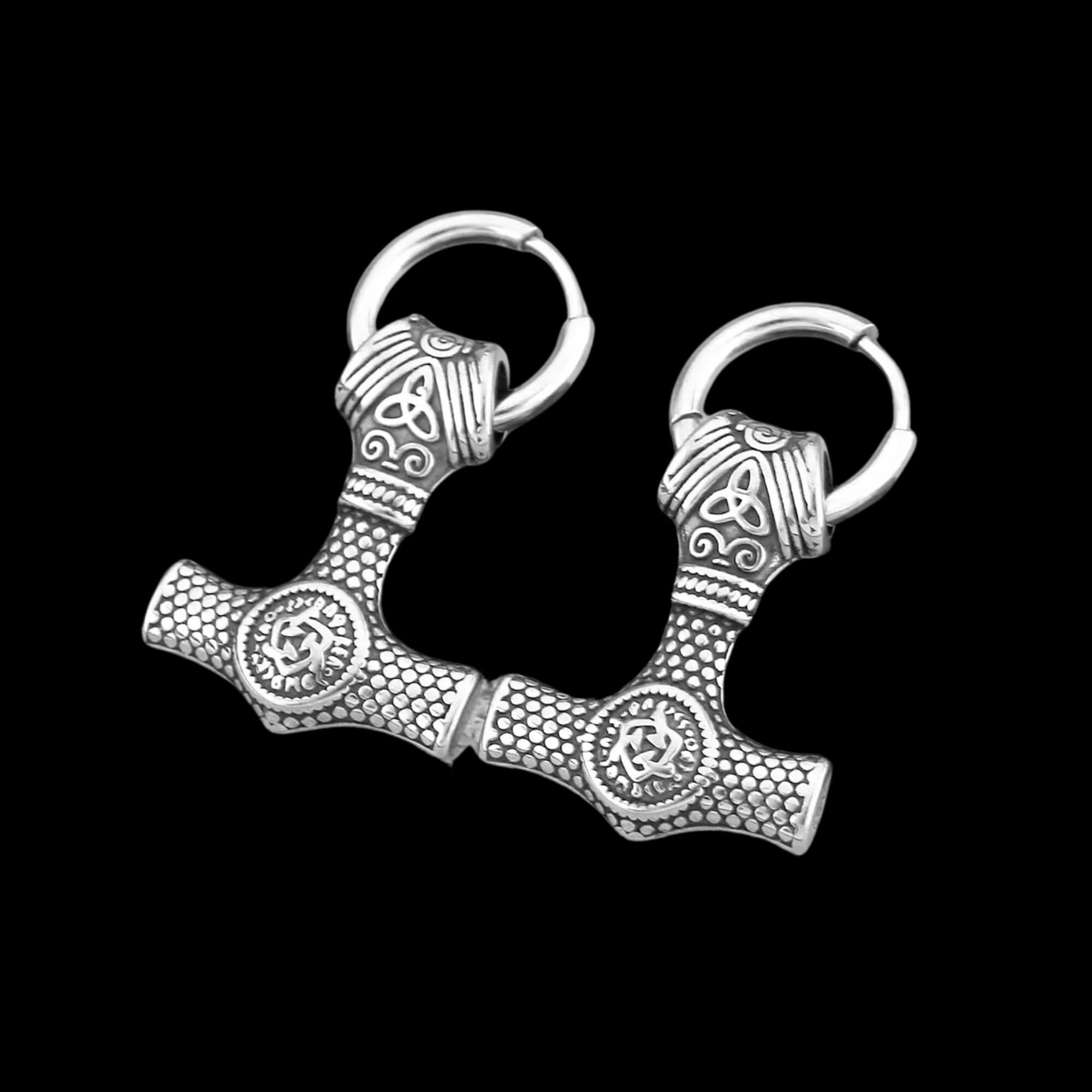 Mjolnir Earrings