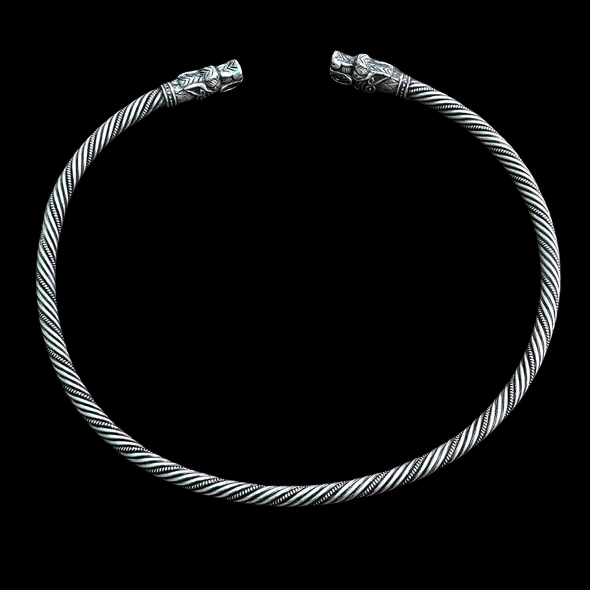 Norse Ouroboros Neck Torc