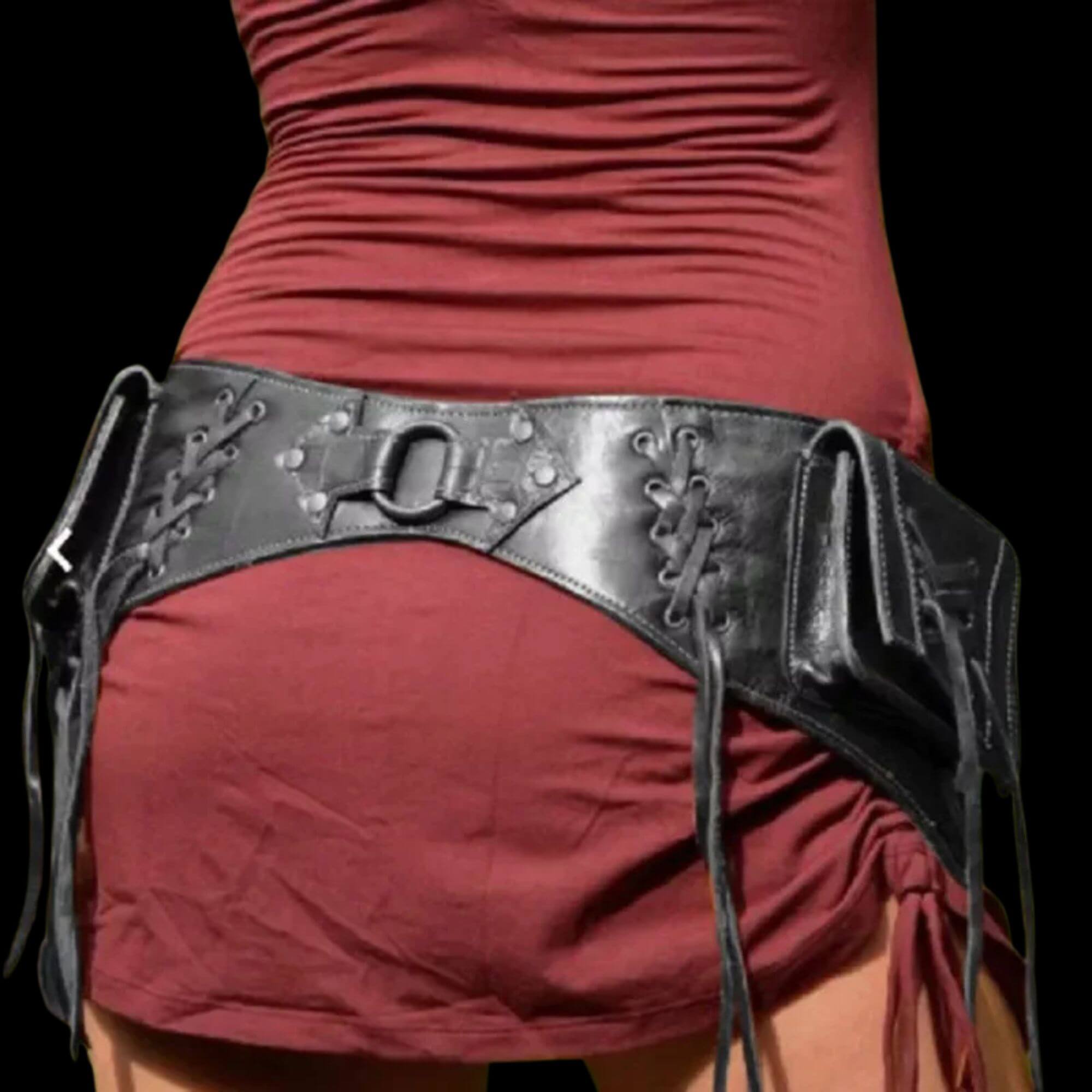 Shieldmaiden Waist Pouch Belt