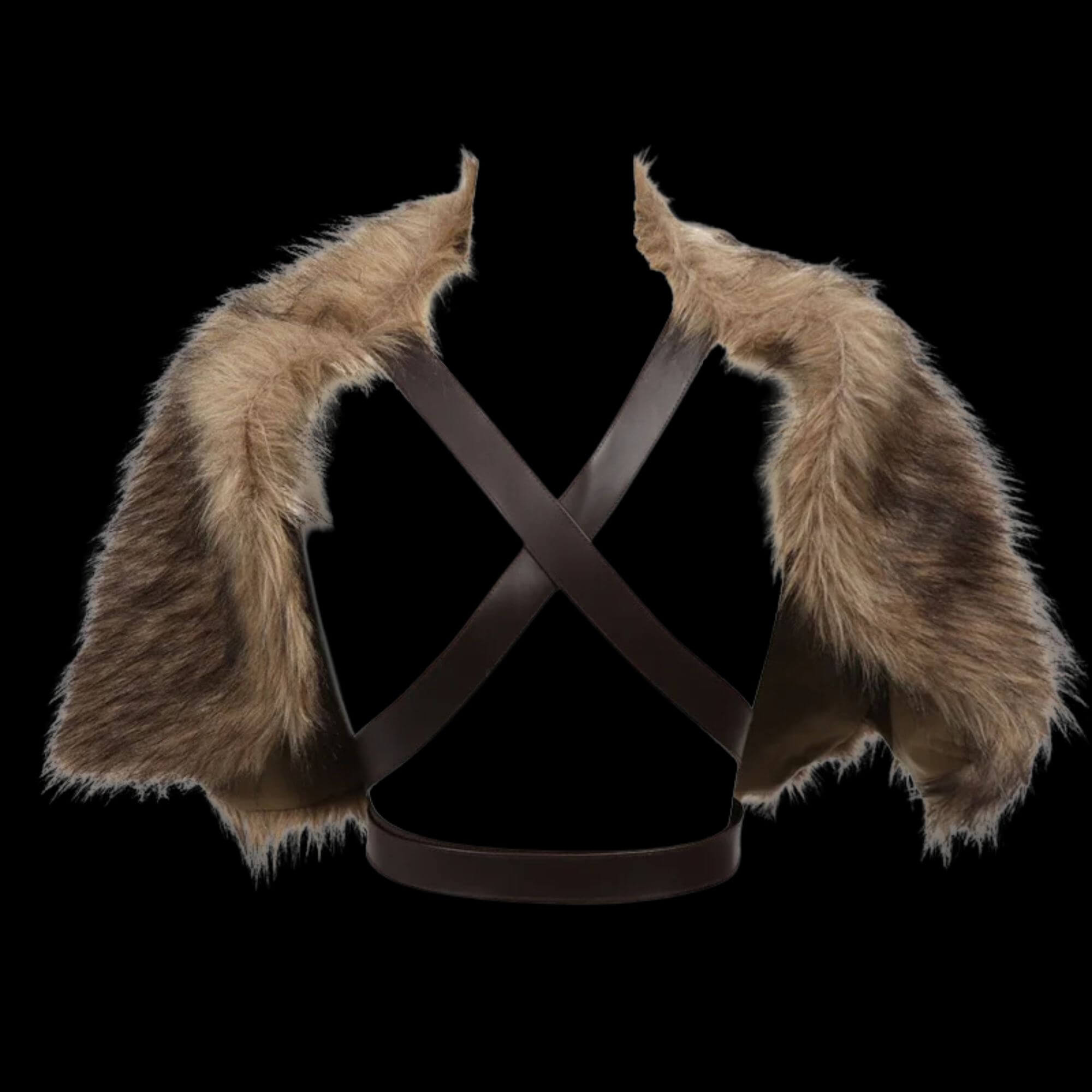 Viking Faux Fur Shoulder Wrap