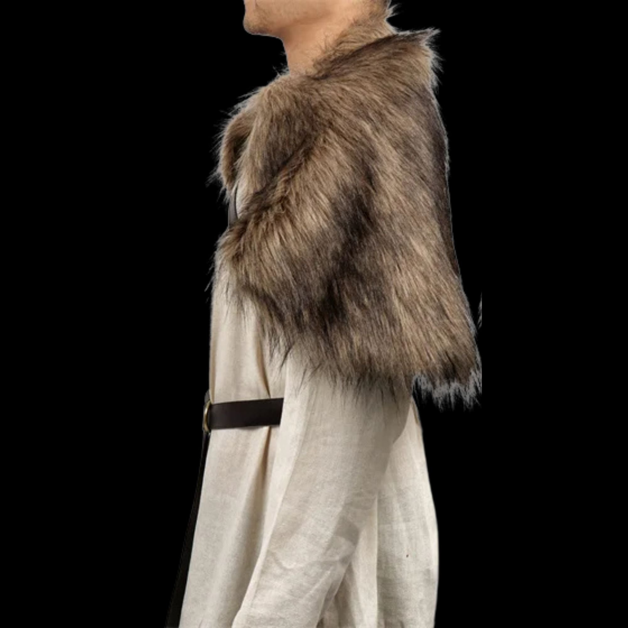 Viking Faux Fur Shoulder Wrap