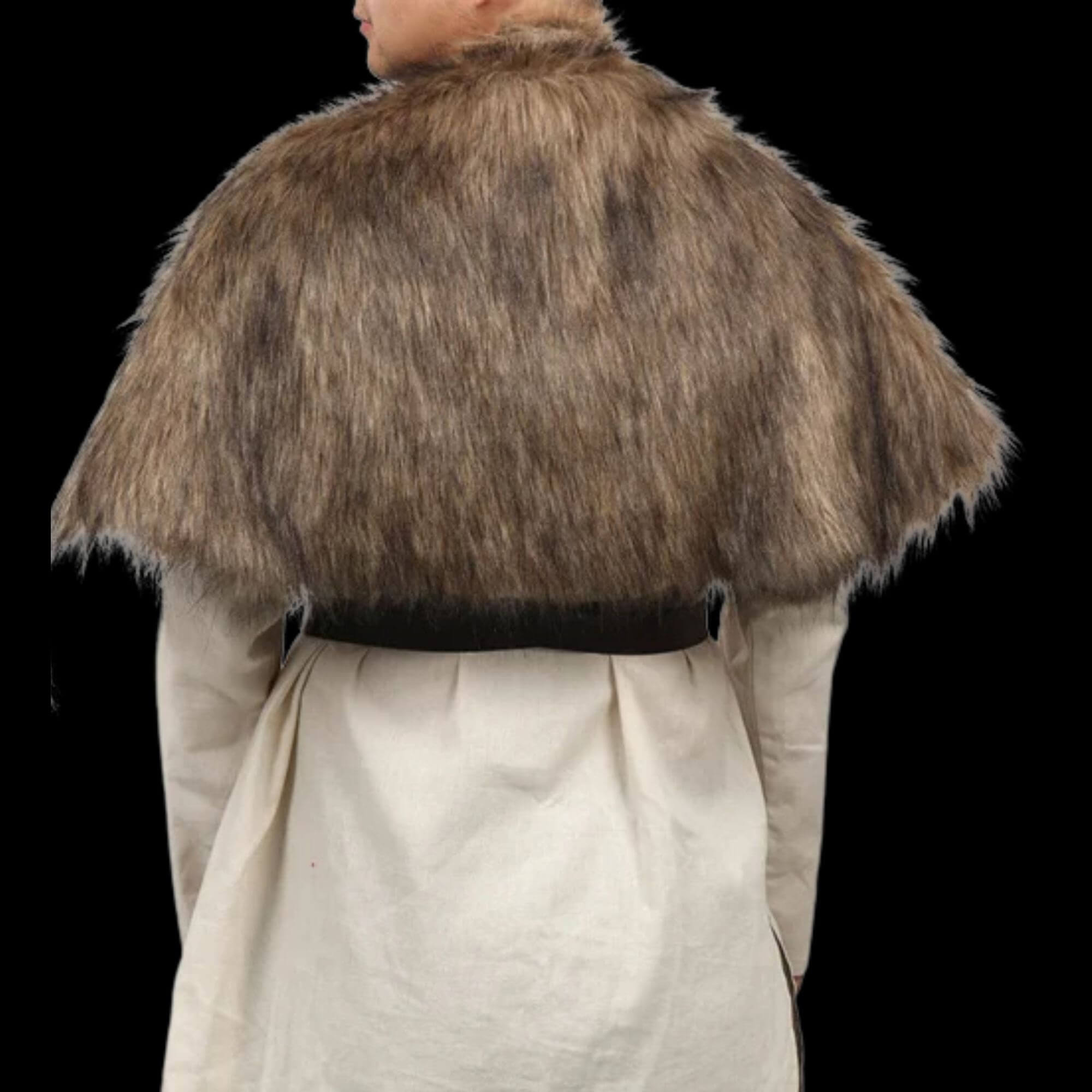 Viking Faux Fur Shoulder Wrap