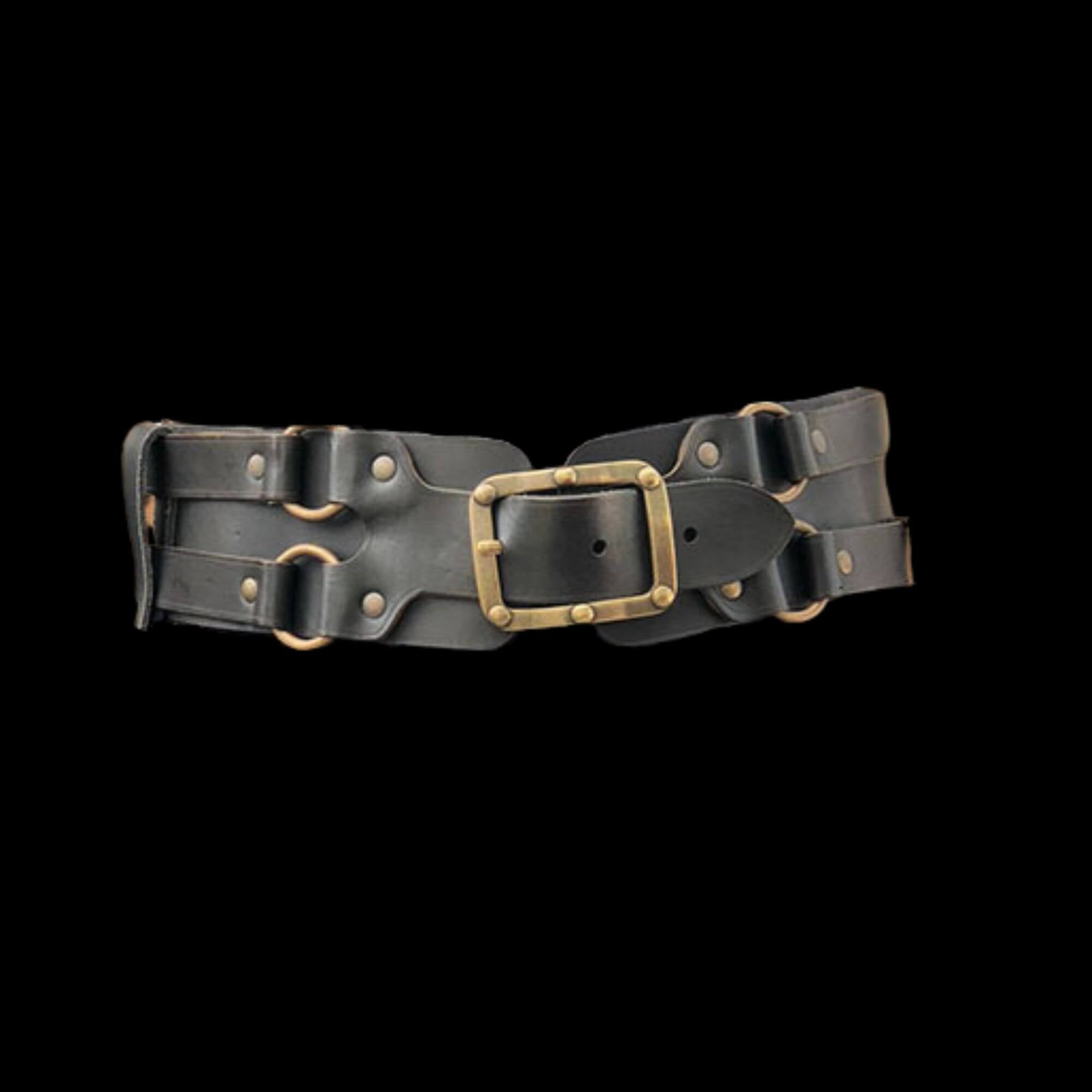 Viking Wide Leather Belt