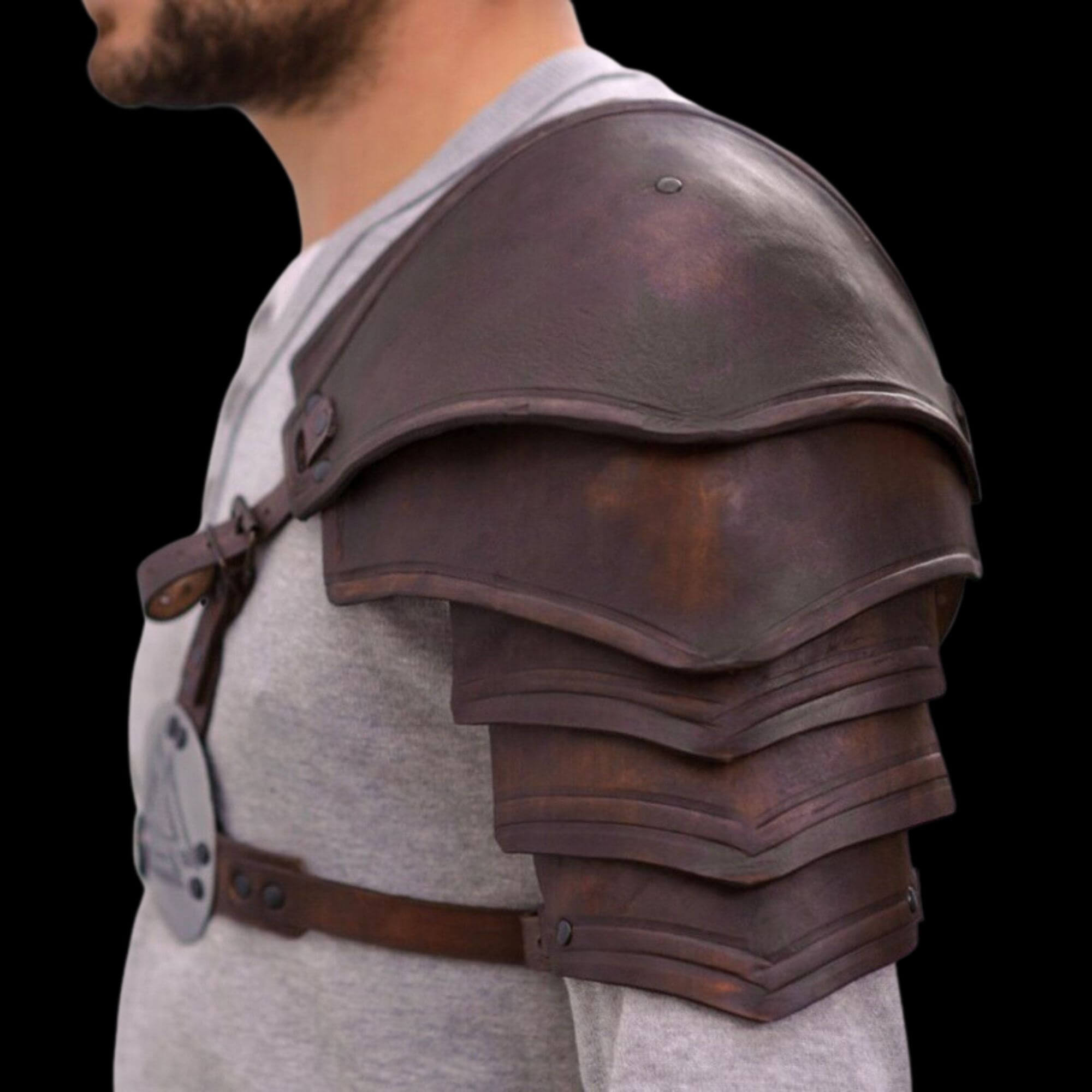 Norse Single-Shoulder Pauldron