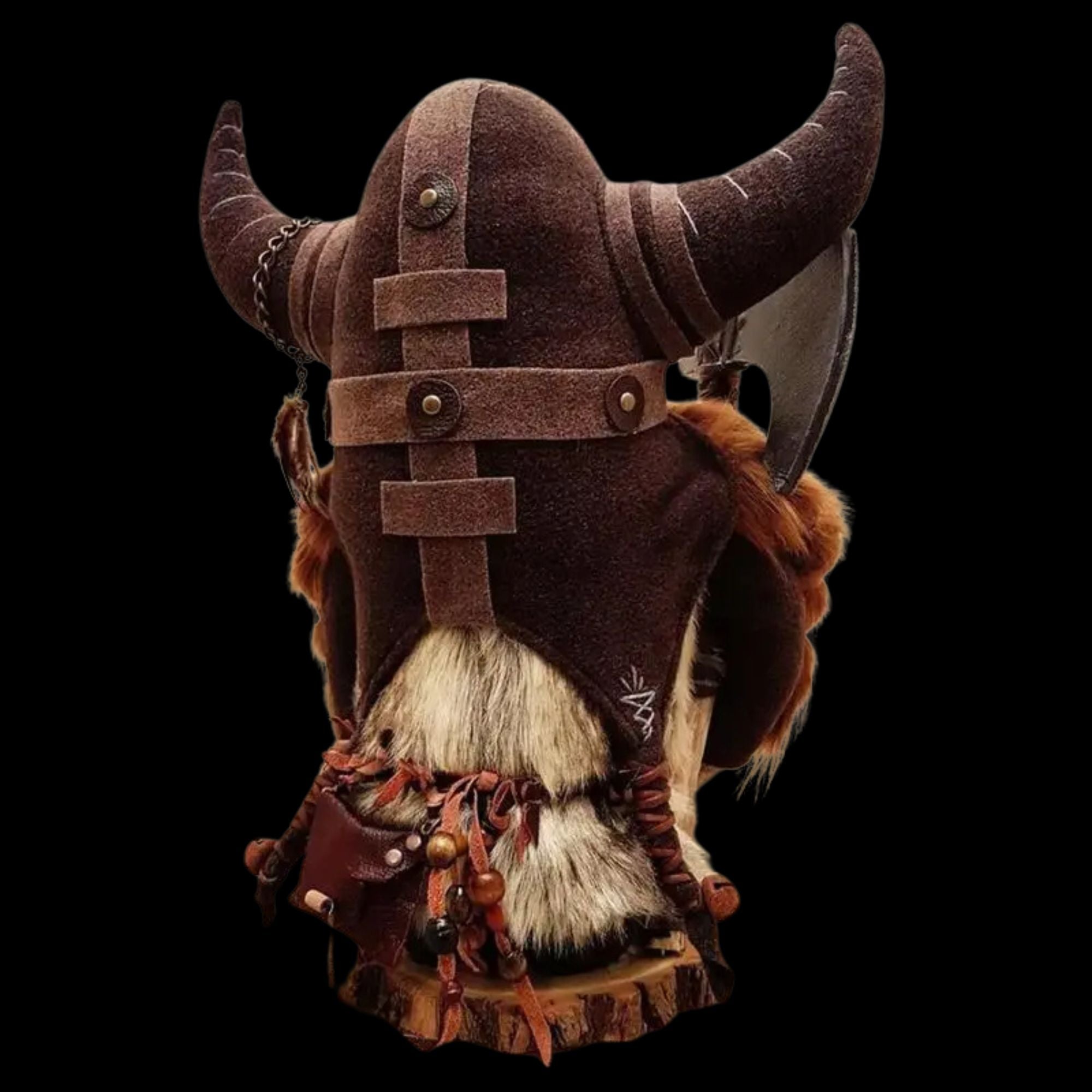 Viking Warrior Gnome Statue