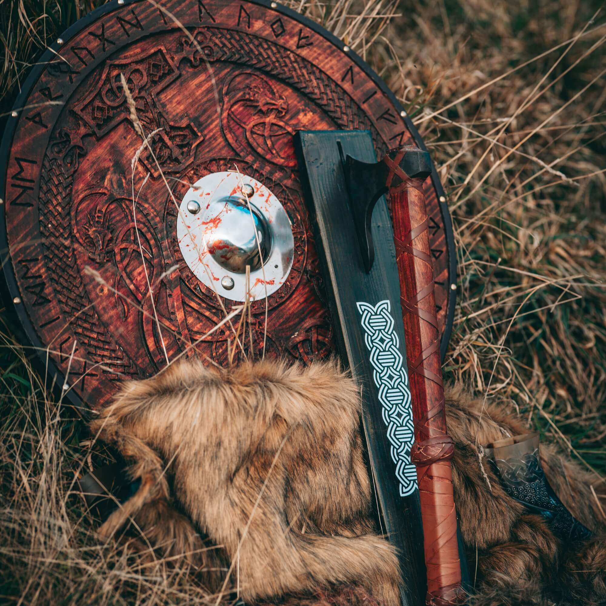 Handmade Axe Stand